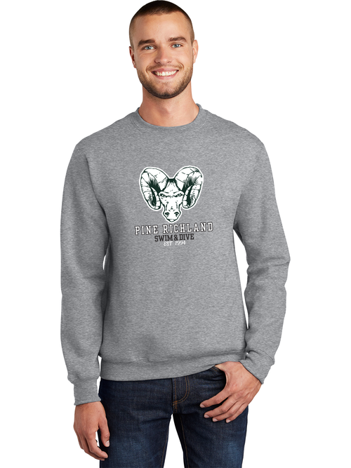 Alternate Logo Crew Neck - PR Swim & Dive