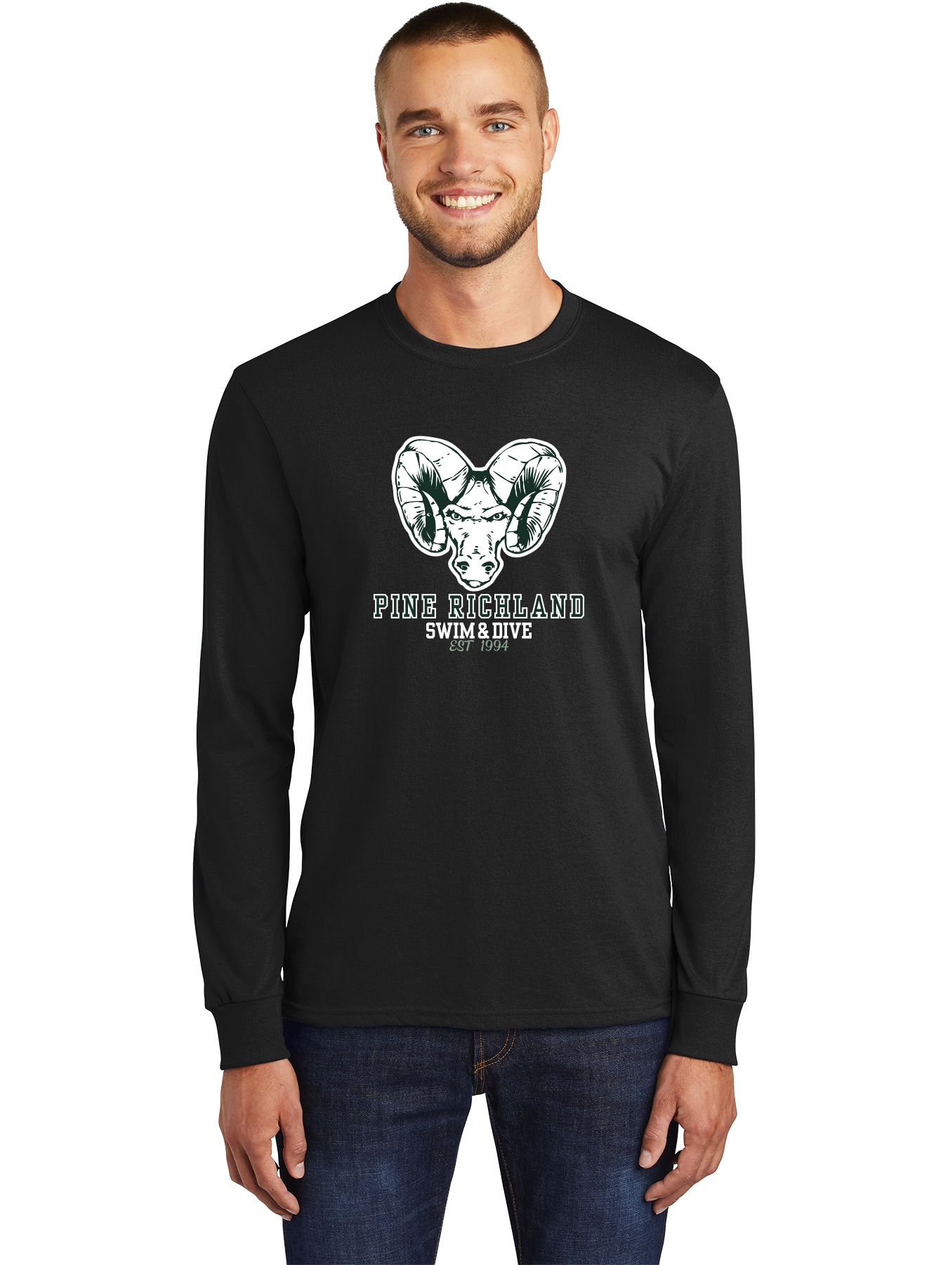 Alternate Logo LS T-Shirt - PR Swim & Dive