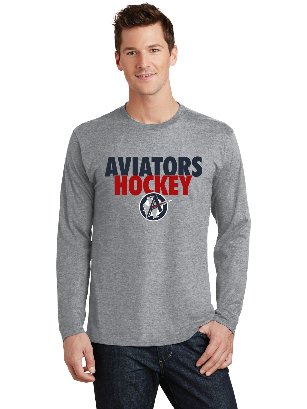 Text LS T-Shirt - Aviators