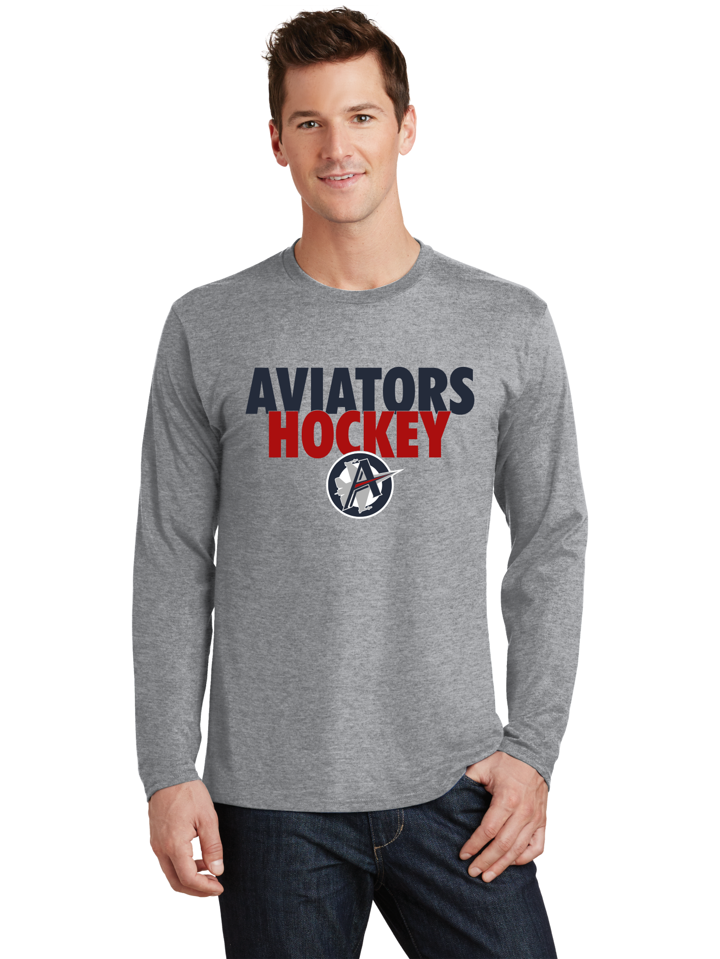 Text LS T-Shirt - Aviators