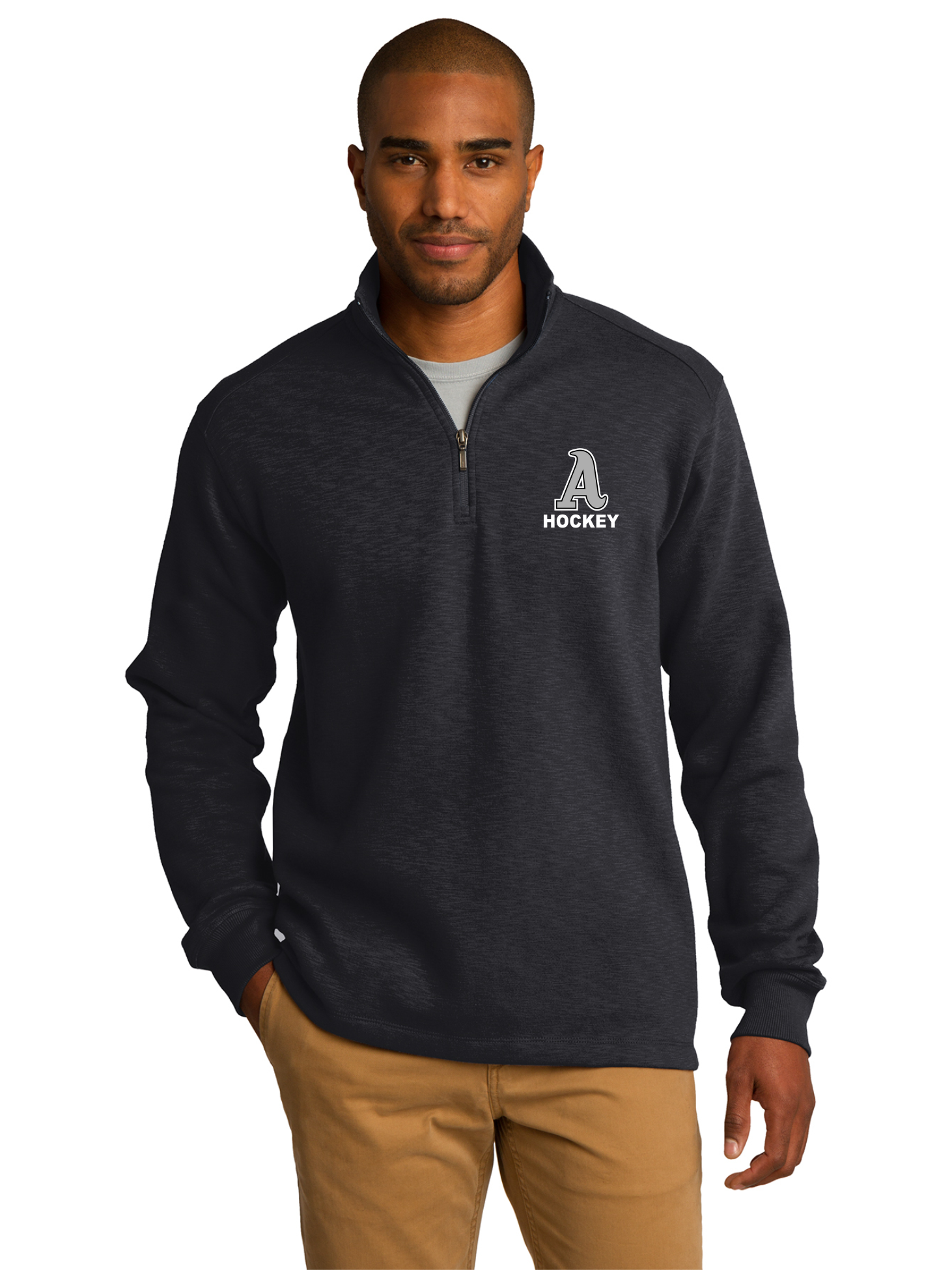 Embroidered Fleece Quarter Zip - Avonworth