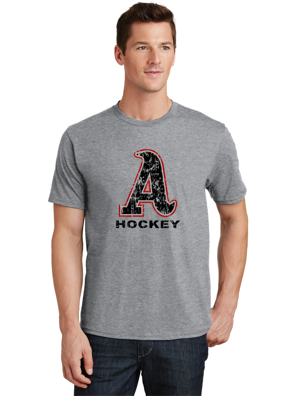 Distressed Logo T-Shirt - Avonworth
