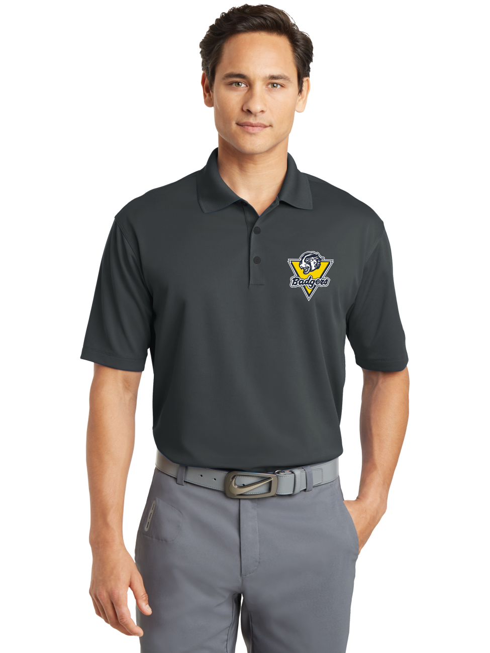 Embroidered Nike Polo - BCB