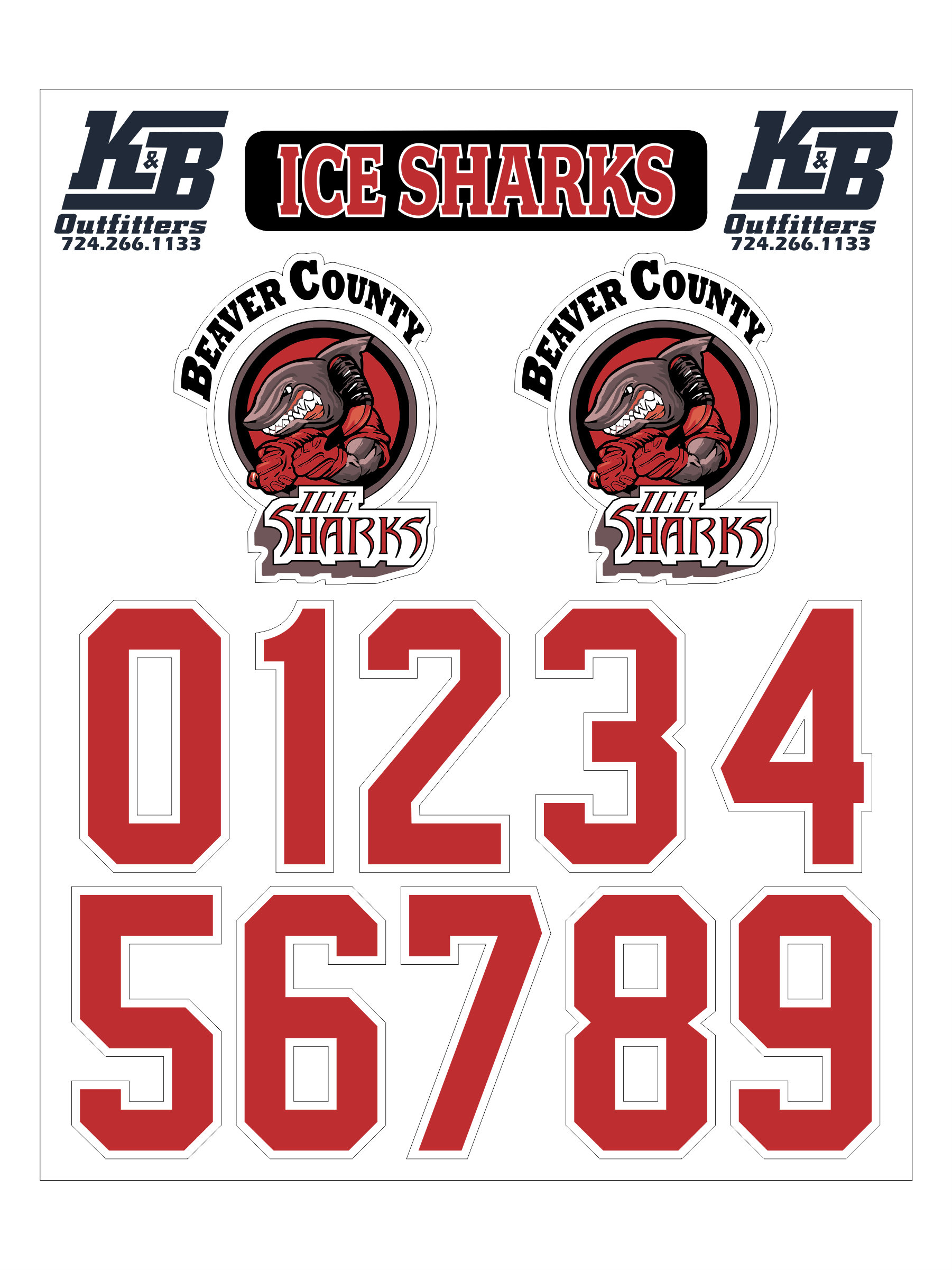 Helmet Decals - BCIS