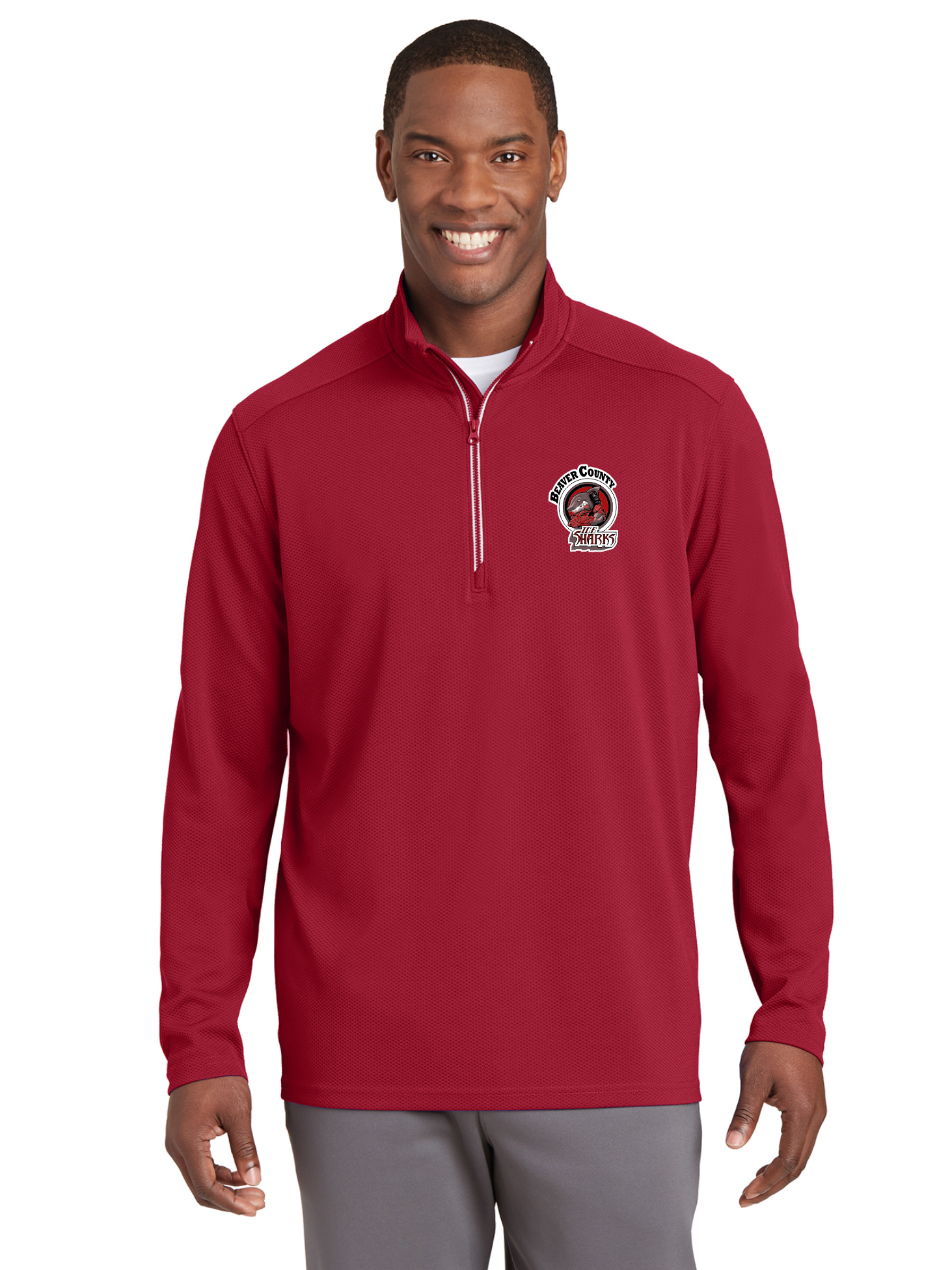 DGT Textured Quarter Zip - BCIS