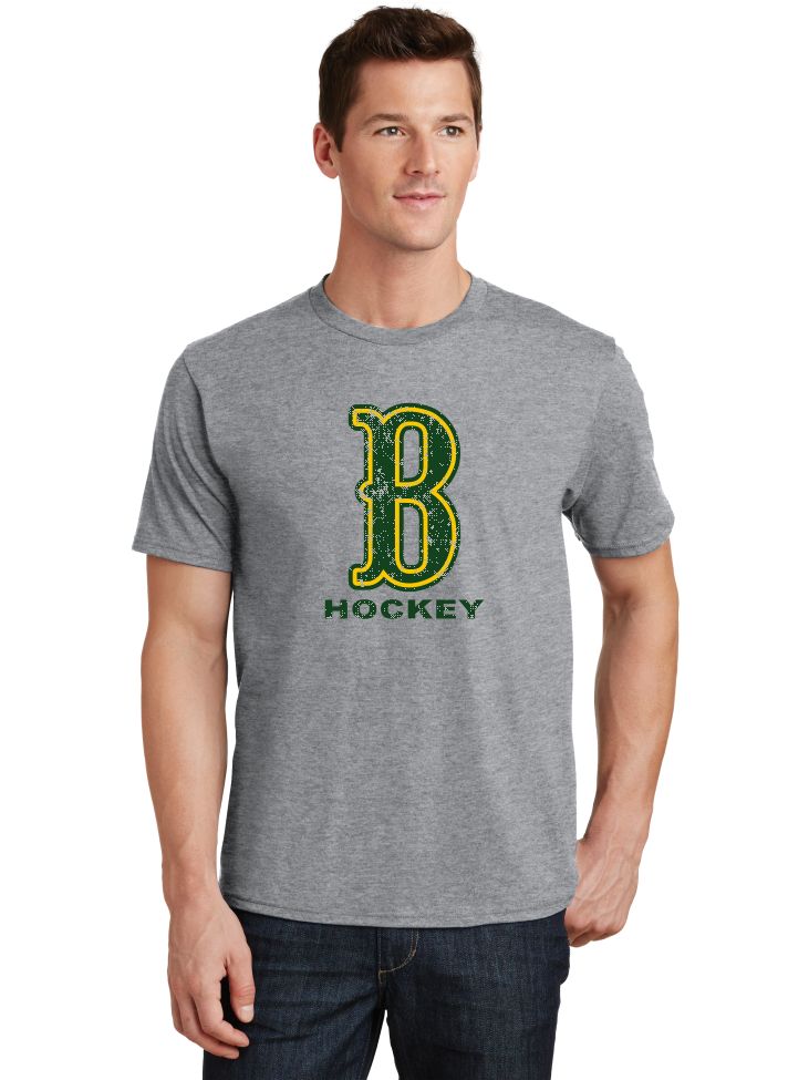 Distressed Logo T-Shirt - Blackhawk