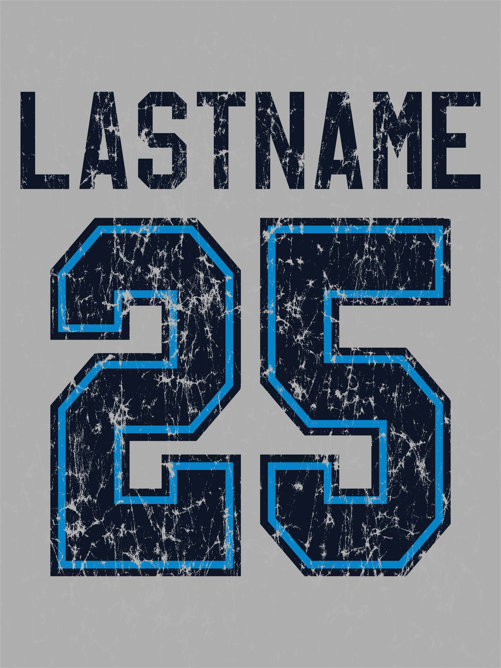 Distressed Logo T-Shirt - Icebergs