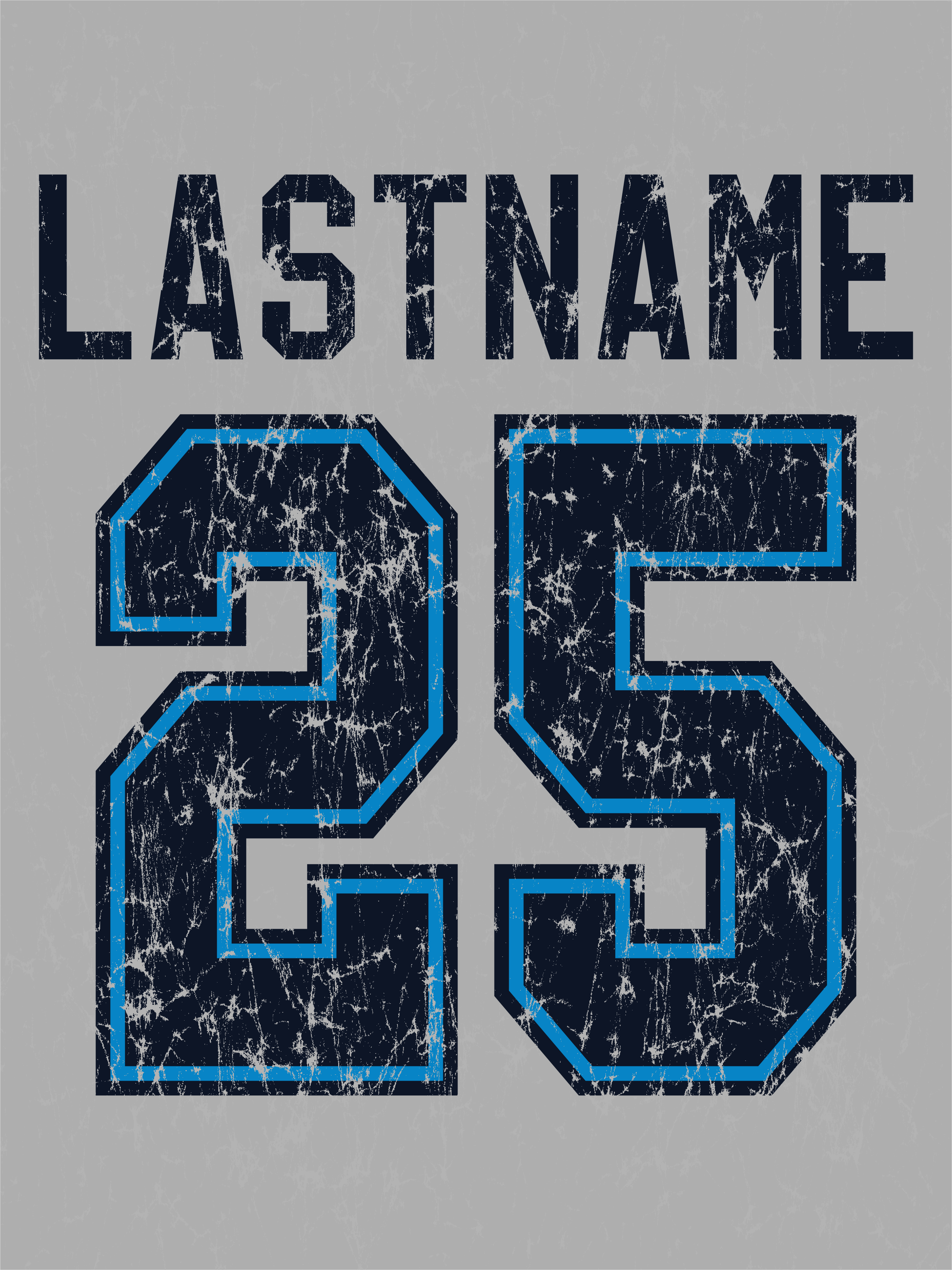 Distressed Logo T-Shirt - Icebergs