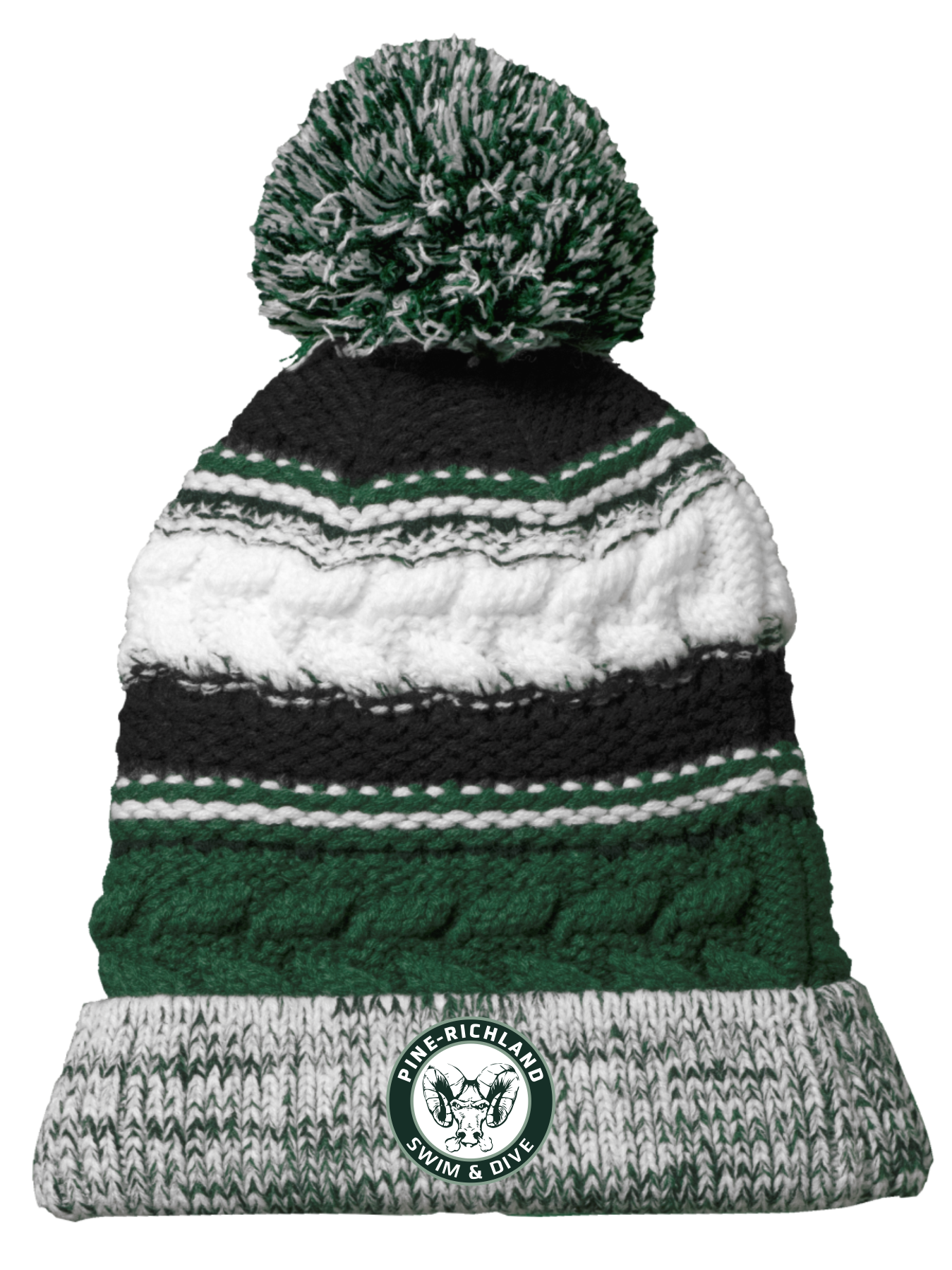 Pom Pom Beanie - PR Swim & Dive