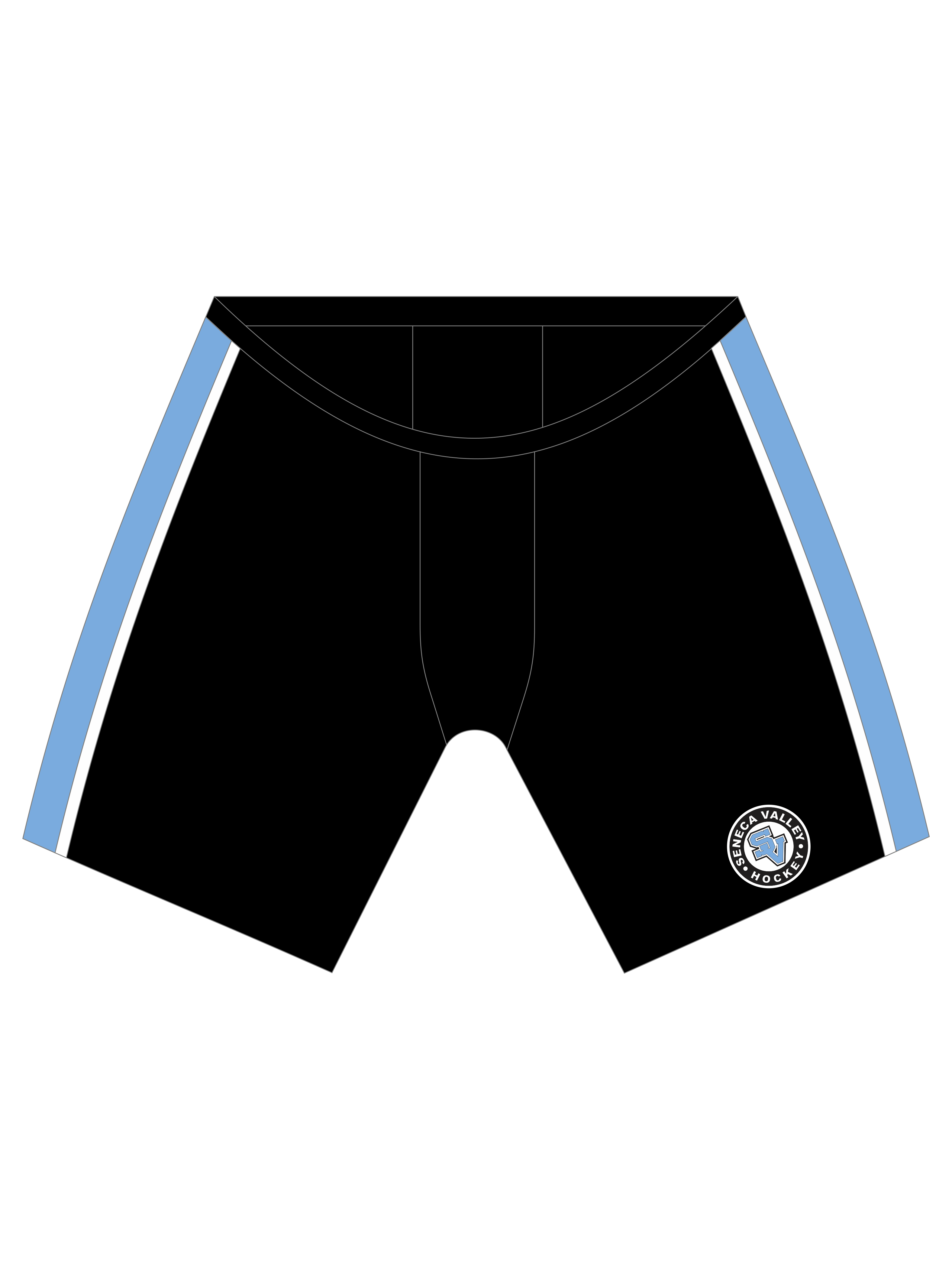 Pant Shell (Blue Stripe) - Seneca Valley