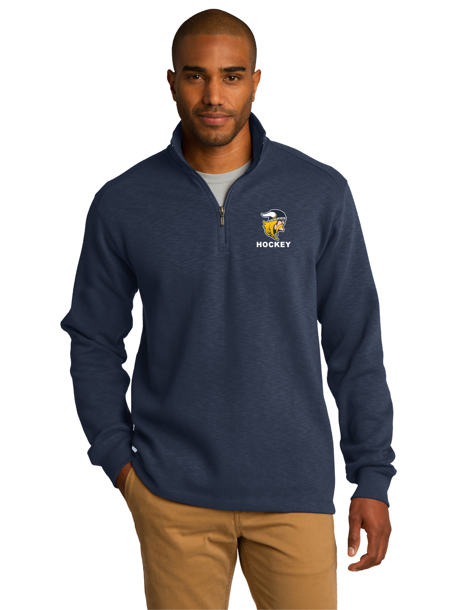 Embroidered Fleece Quarter Zip - Central Catholic