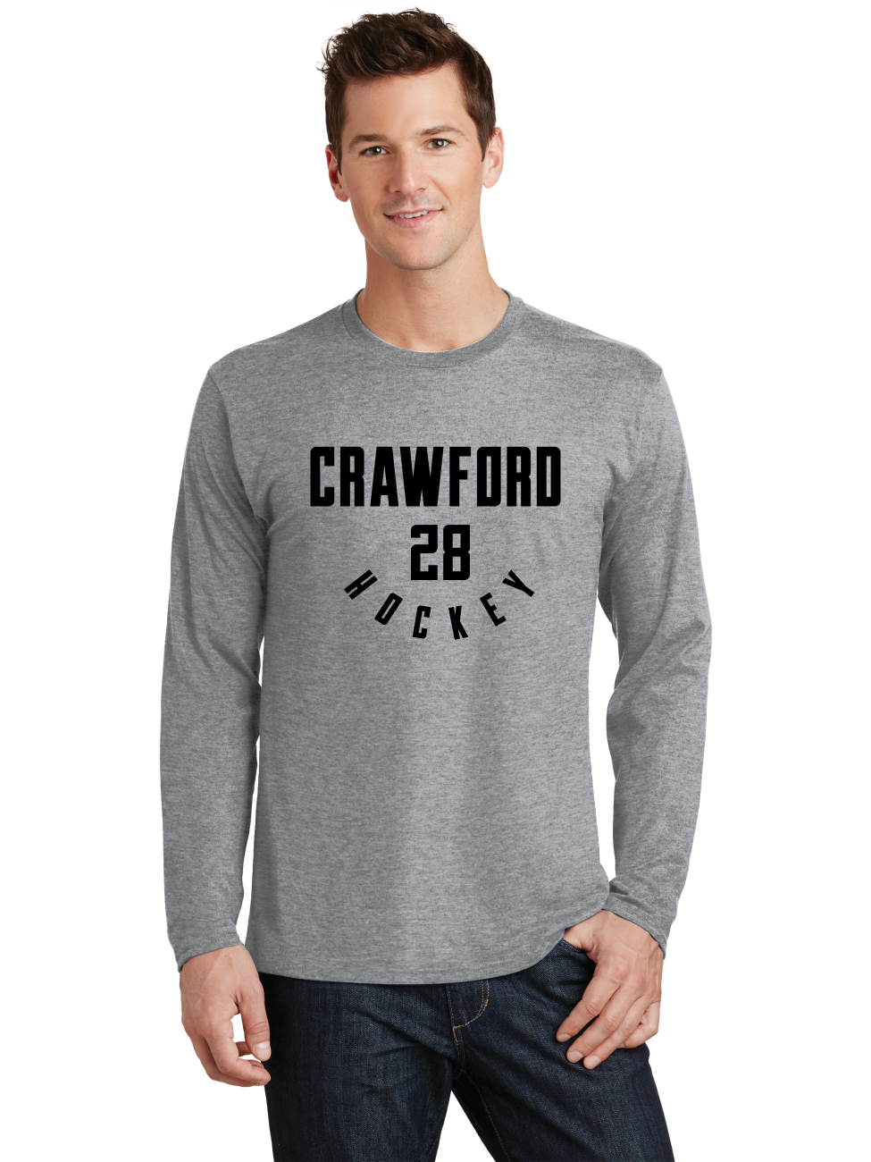 Player # LS T-Shirt - Crawford