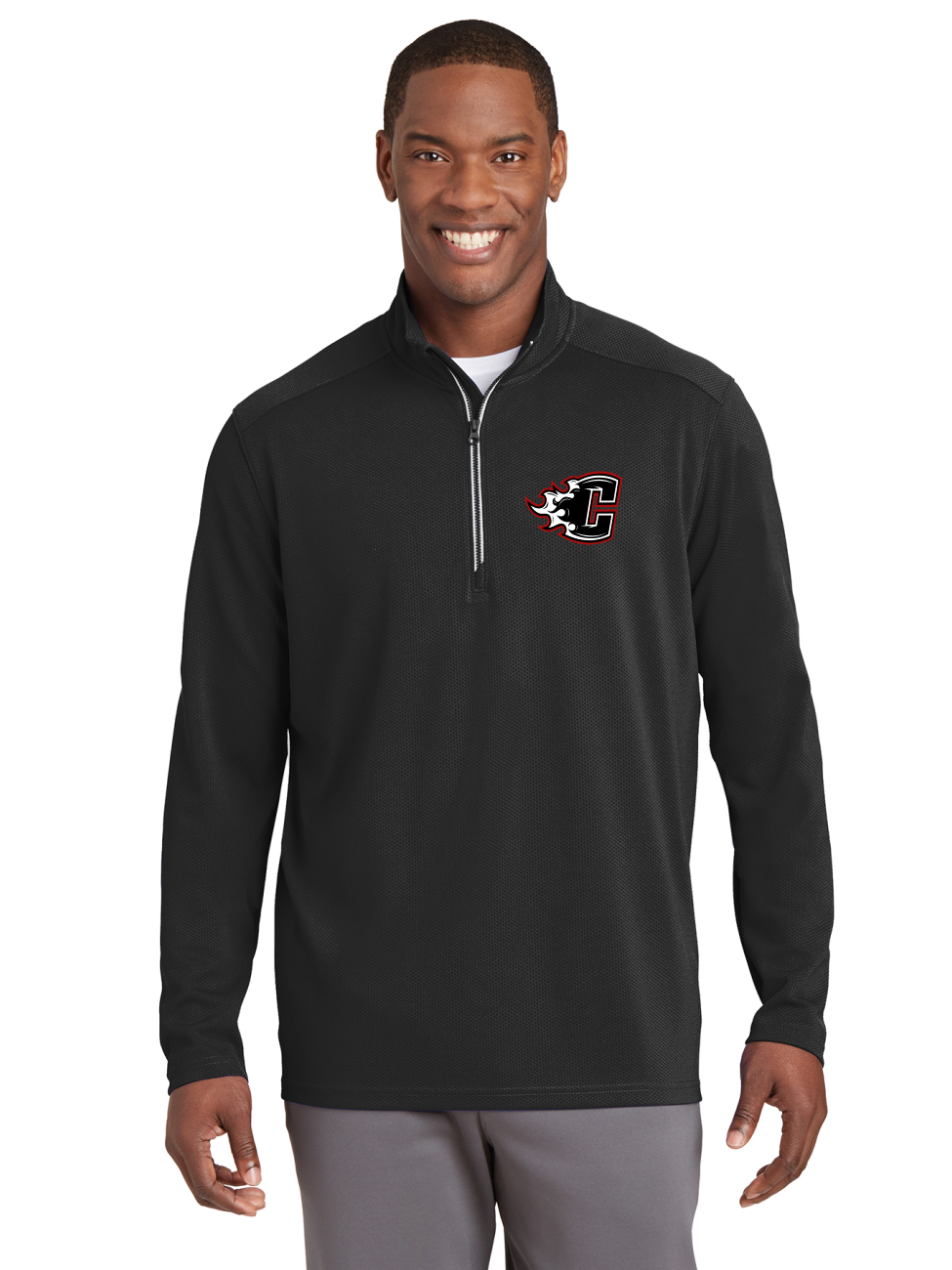 DGT Textured Quarter Zip - Crawford