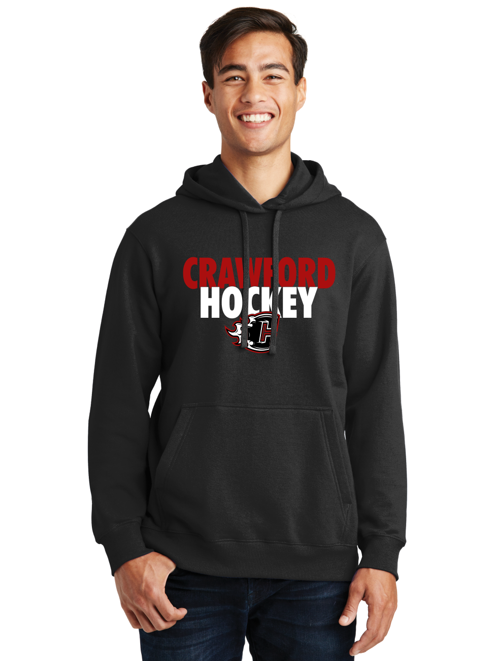 Text Hoodie - Crawford