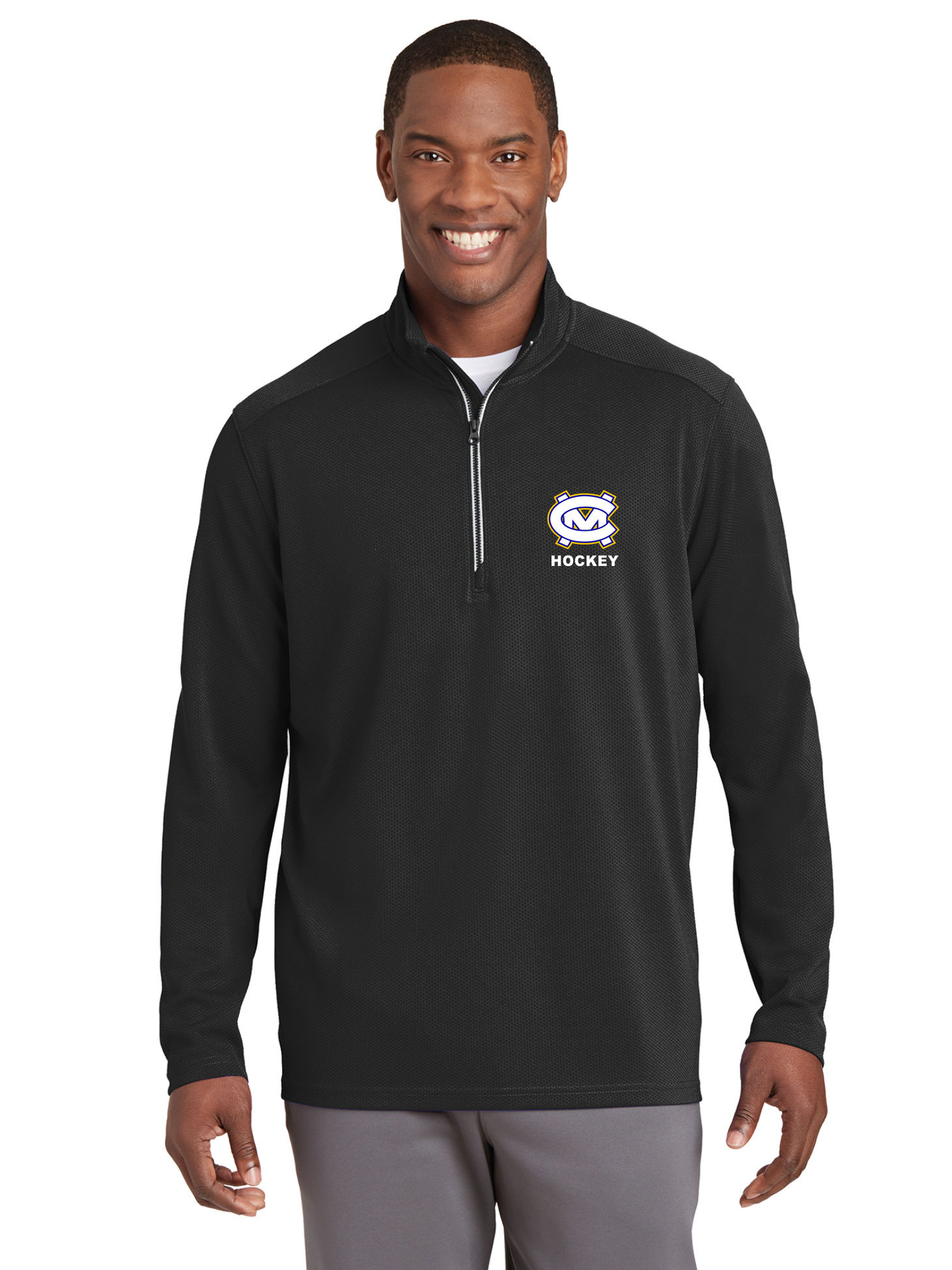 DGT Textured Quarter Zip - Canon Mac