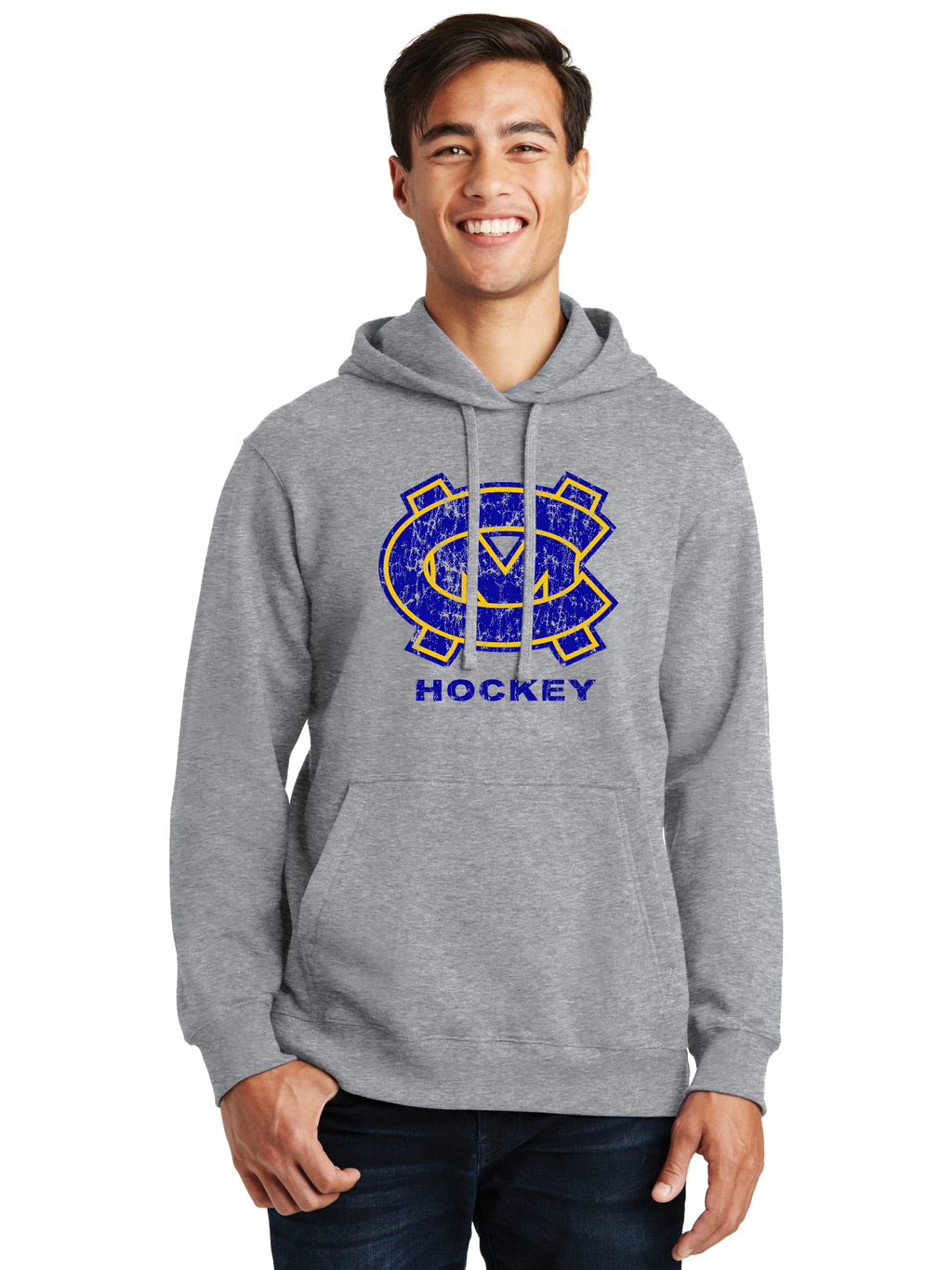 Distressed Logo Hoodie - Canon Mac