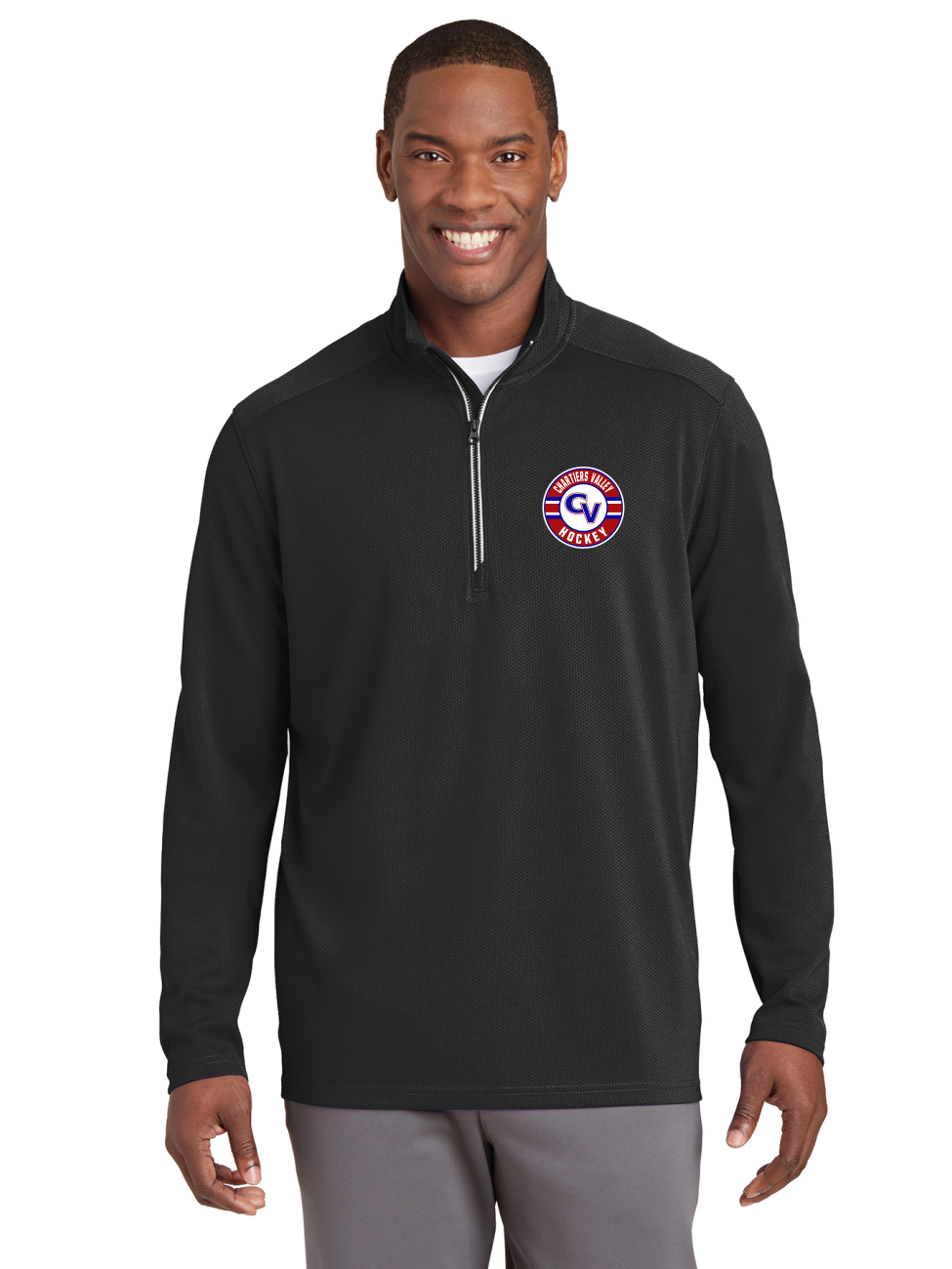 DGT Textured Quarter Zip - Chartiers Valley