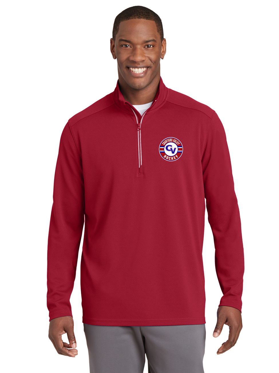 DGT Textured Quarter Zip - Chartiers Valley