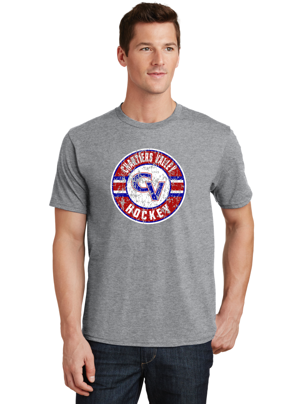 Distressed Logo T-Shirt - Chartiers Valley