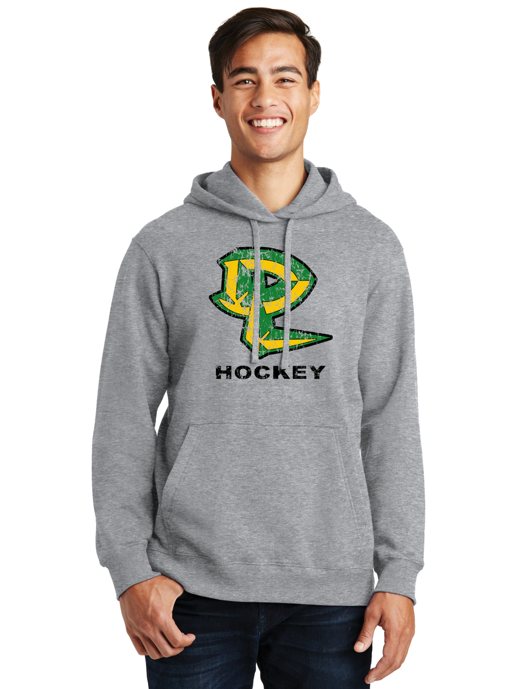 Distressed Logo LS T-Shirt - Deer Lakes