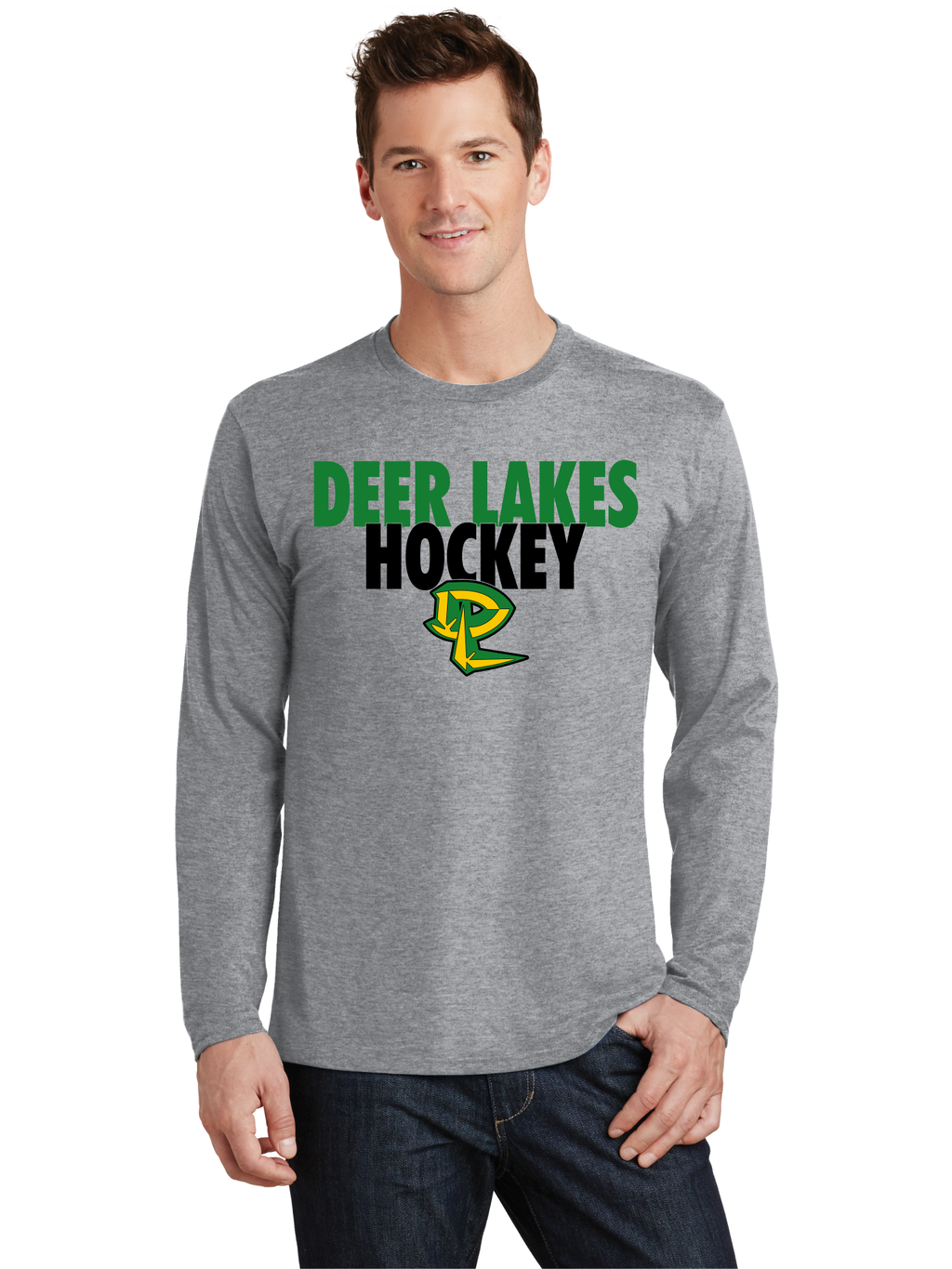 Text LS T-Shirt - Deer Lakes