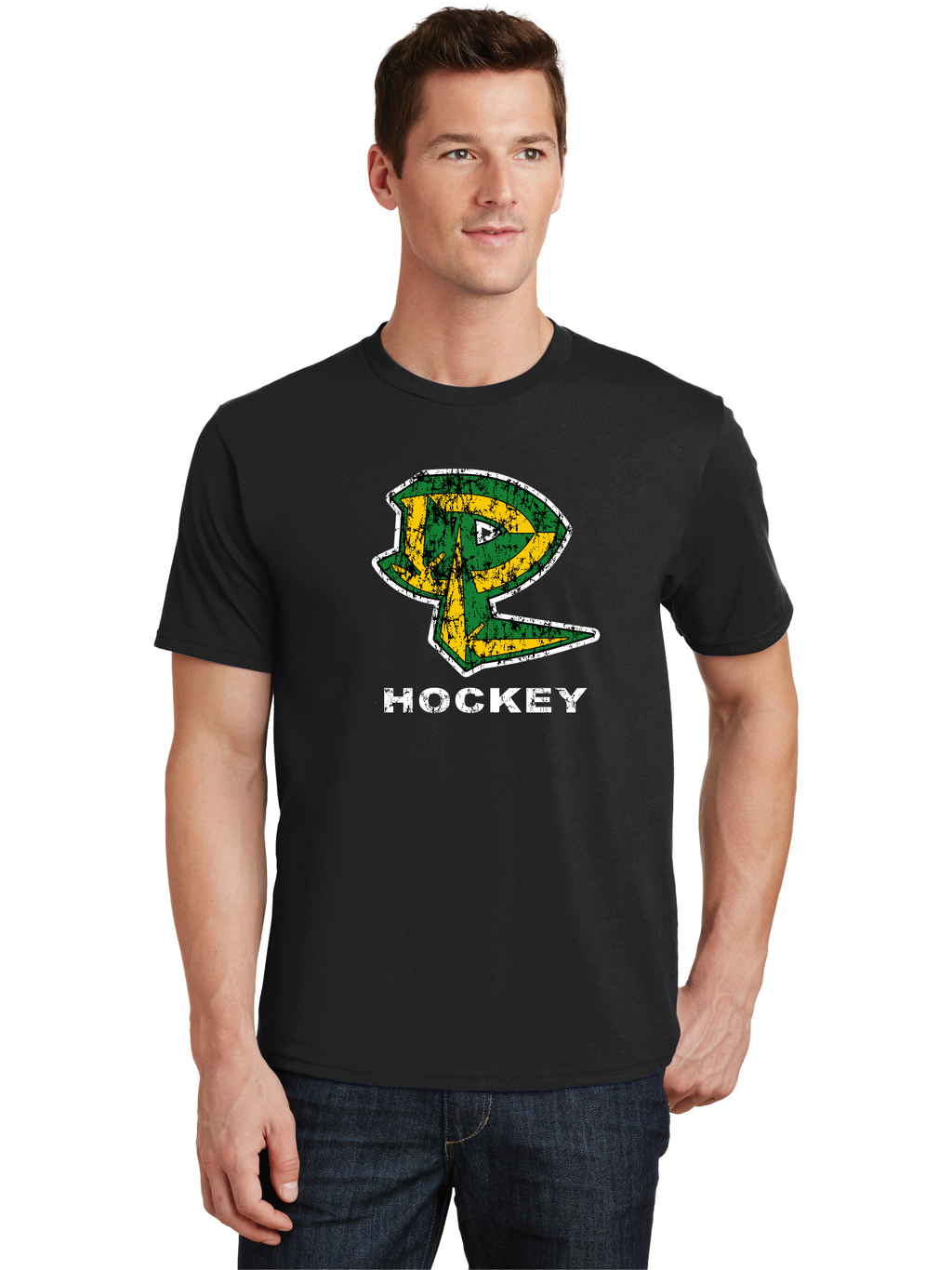 Distressed Logo T-Shirt - Deer Lakes