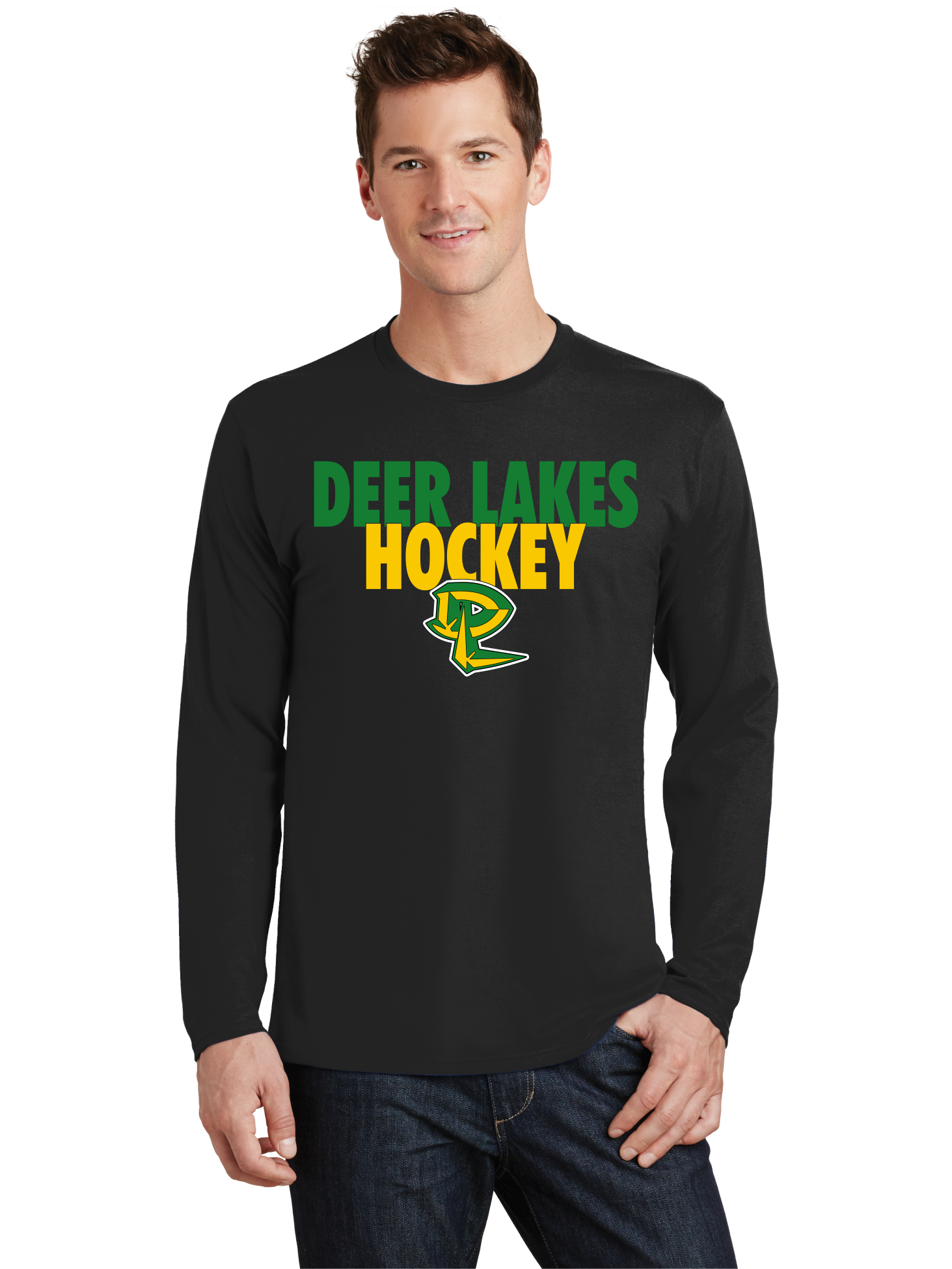 Text LS T-Shirt - Deer Lakes