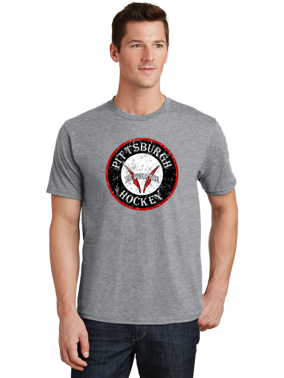 Distressed Logo T-Shirt - Vengeance