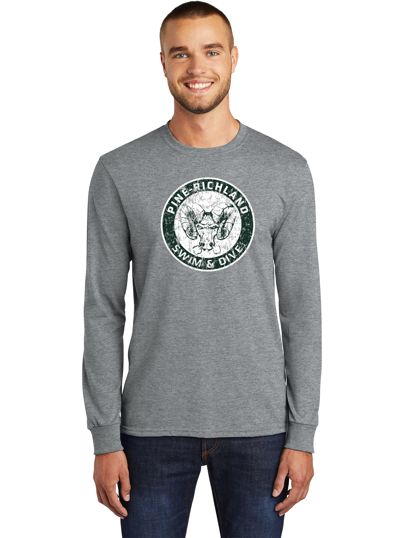 Logo LS T-Shirt - PR Swim & Dive