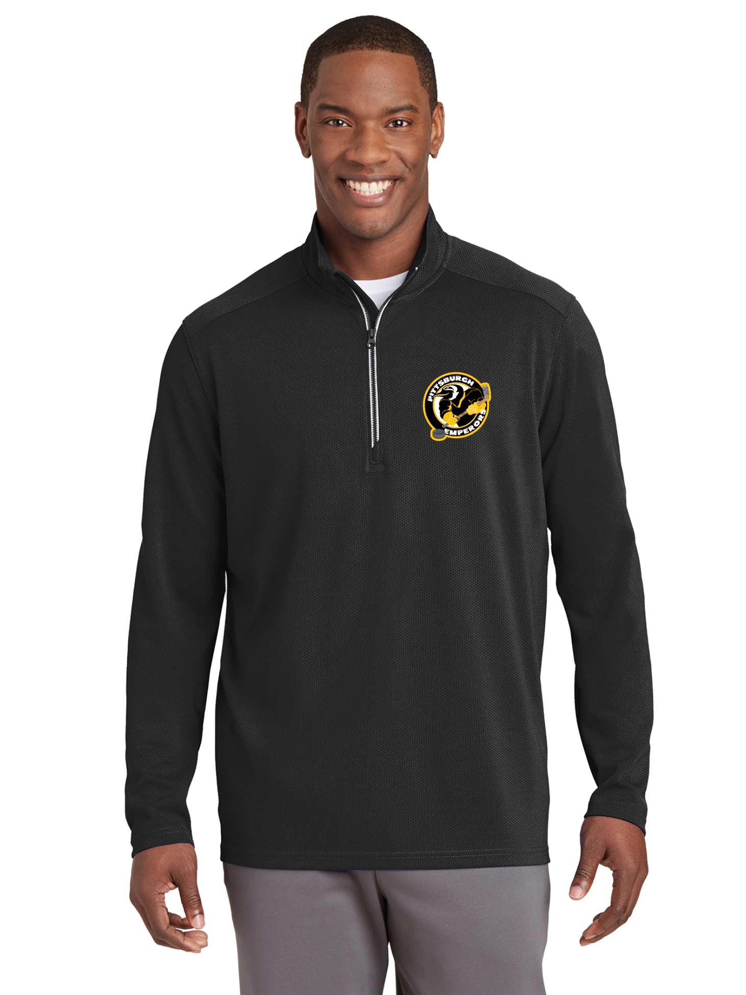 DGT Textured Quarter Zip - Emperors