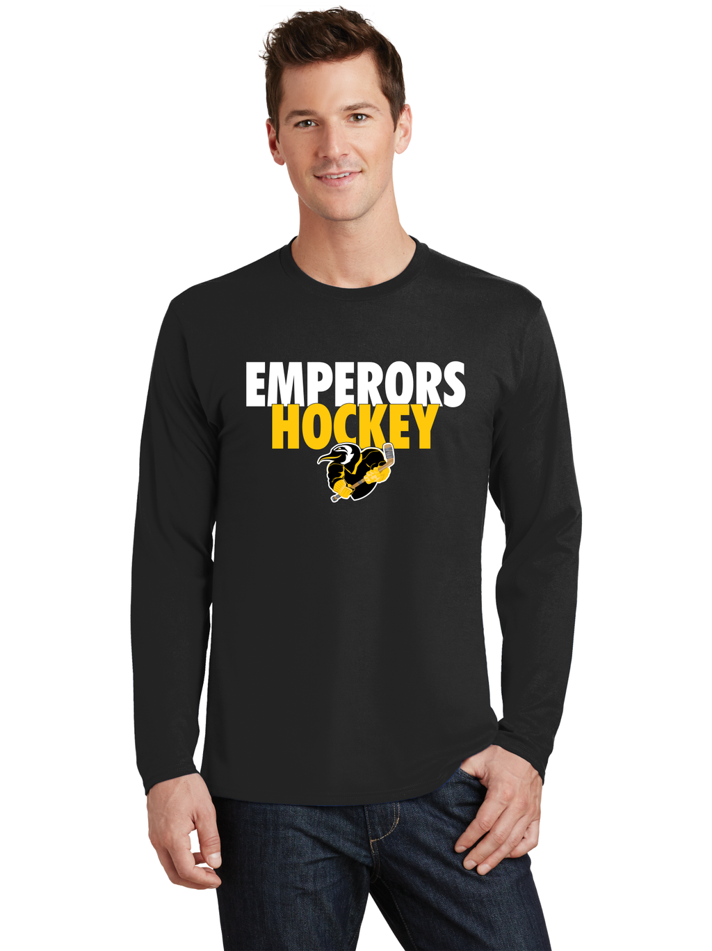 Text LS T-Shirt - Emperors