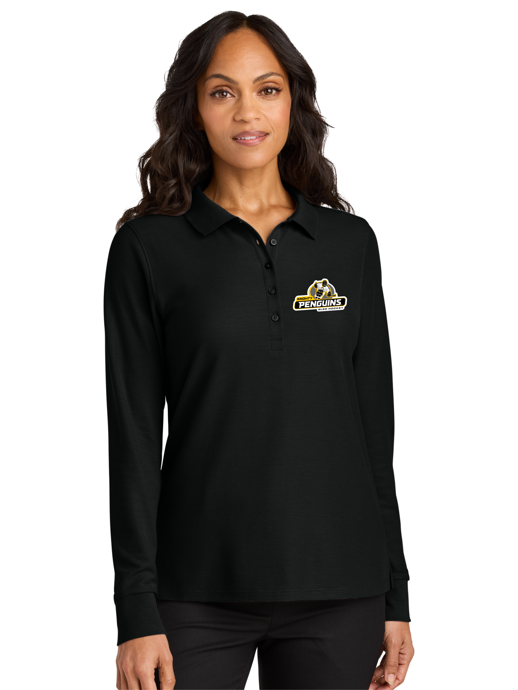 Gameday Polo Long Sleeve - Mighty Penguins