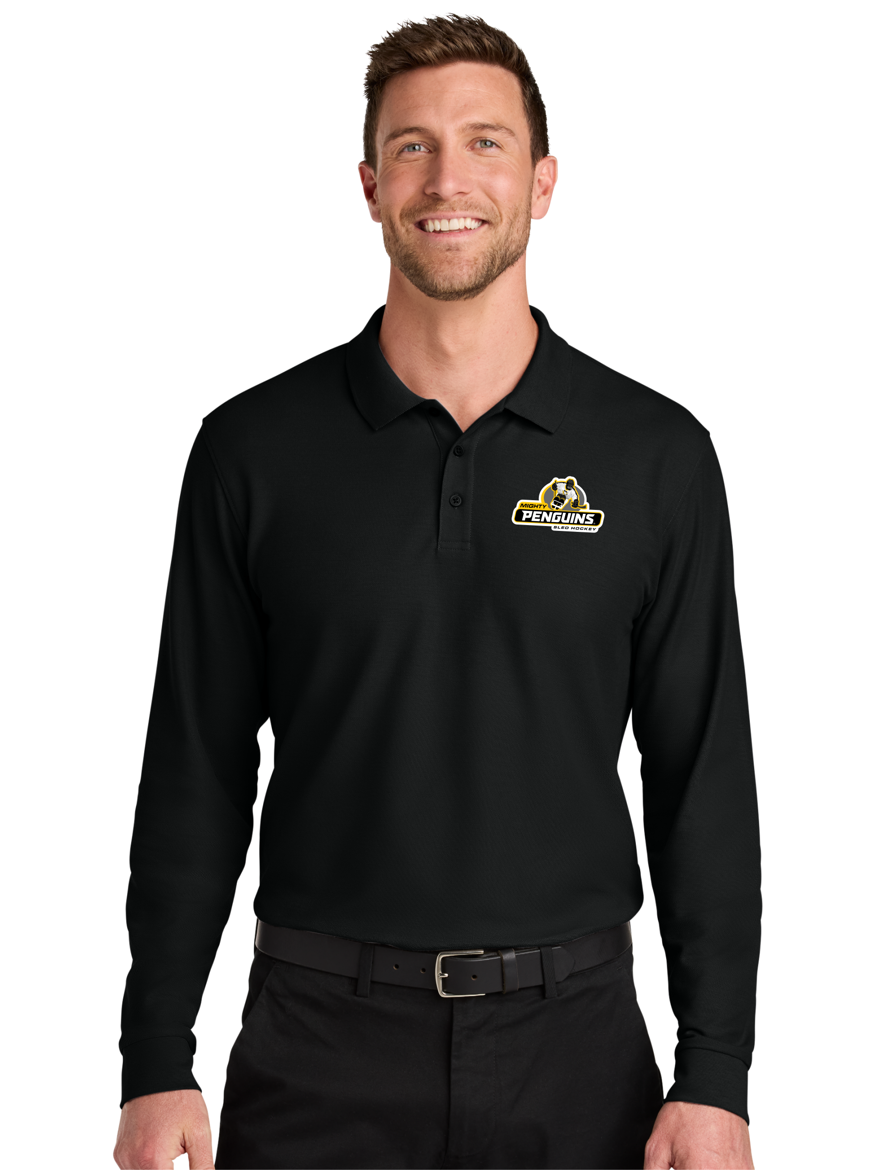 Gameday Polo Long Sleeve - Mighty Penguins