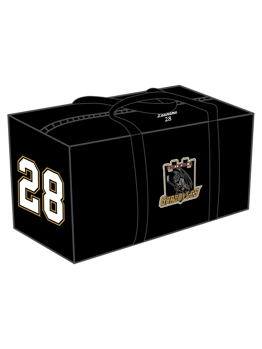 Canvas Hockey Bag - Gargoyles