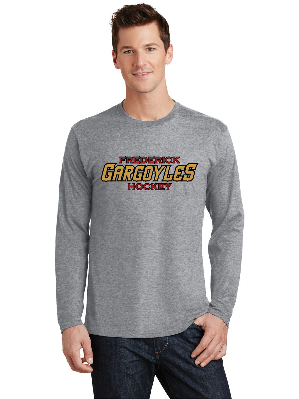 Text LS T-Shirt - Gargoyles