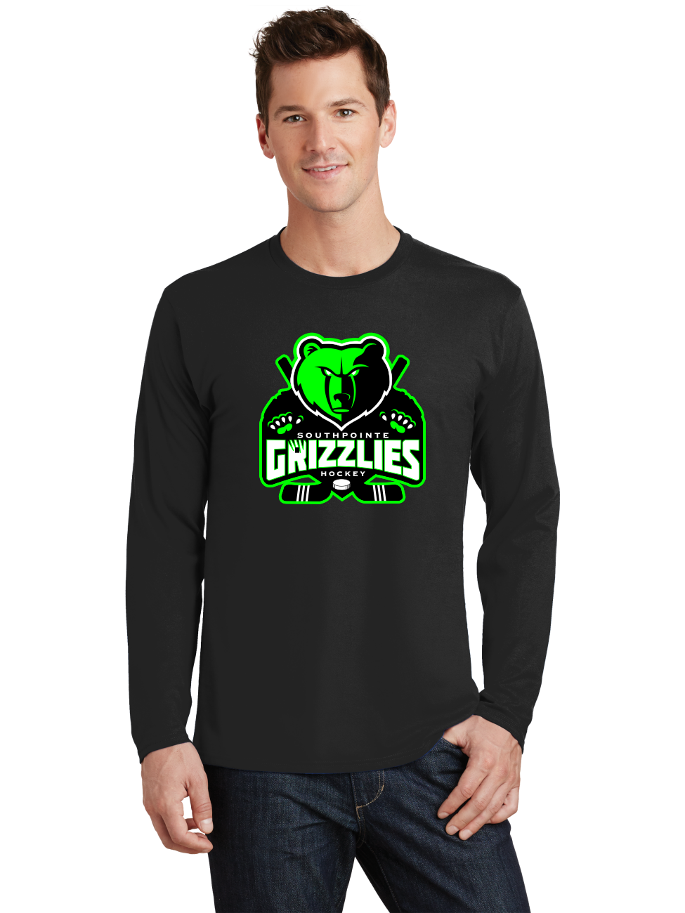 Logo LS T-Shirt - Grizzlies