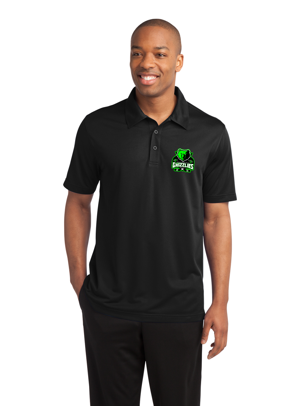 DGT Textured Polo - Grizzlies