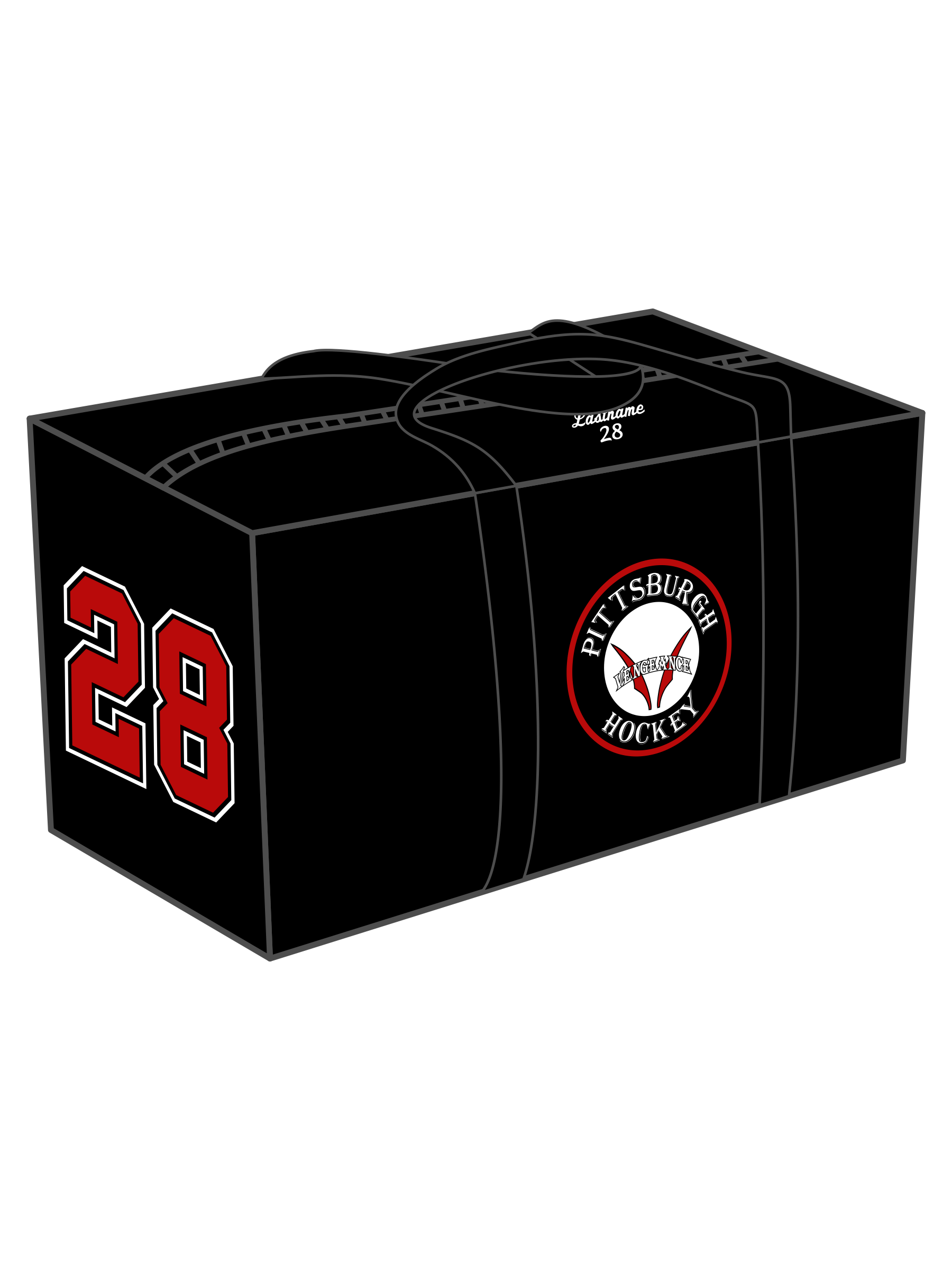 Canvas Hockey Bag - Vengeance