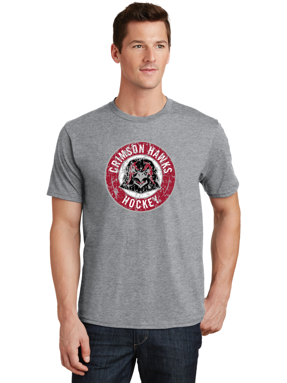 Distressed Logo T-Shirt - IUP