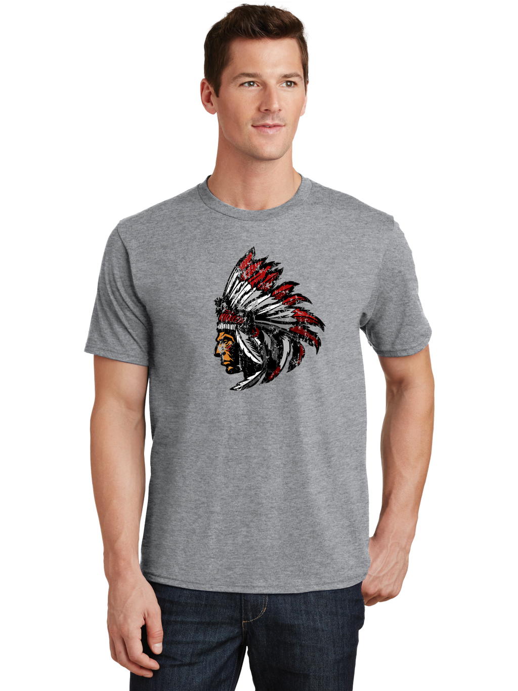 Distressed Logo T-Shirt - IYHA