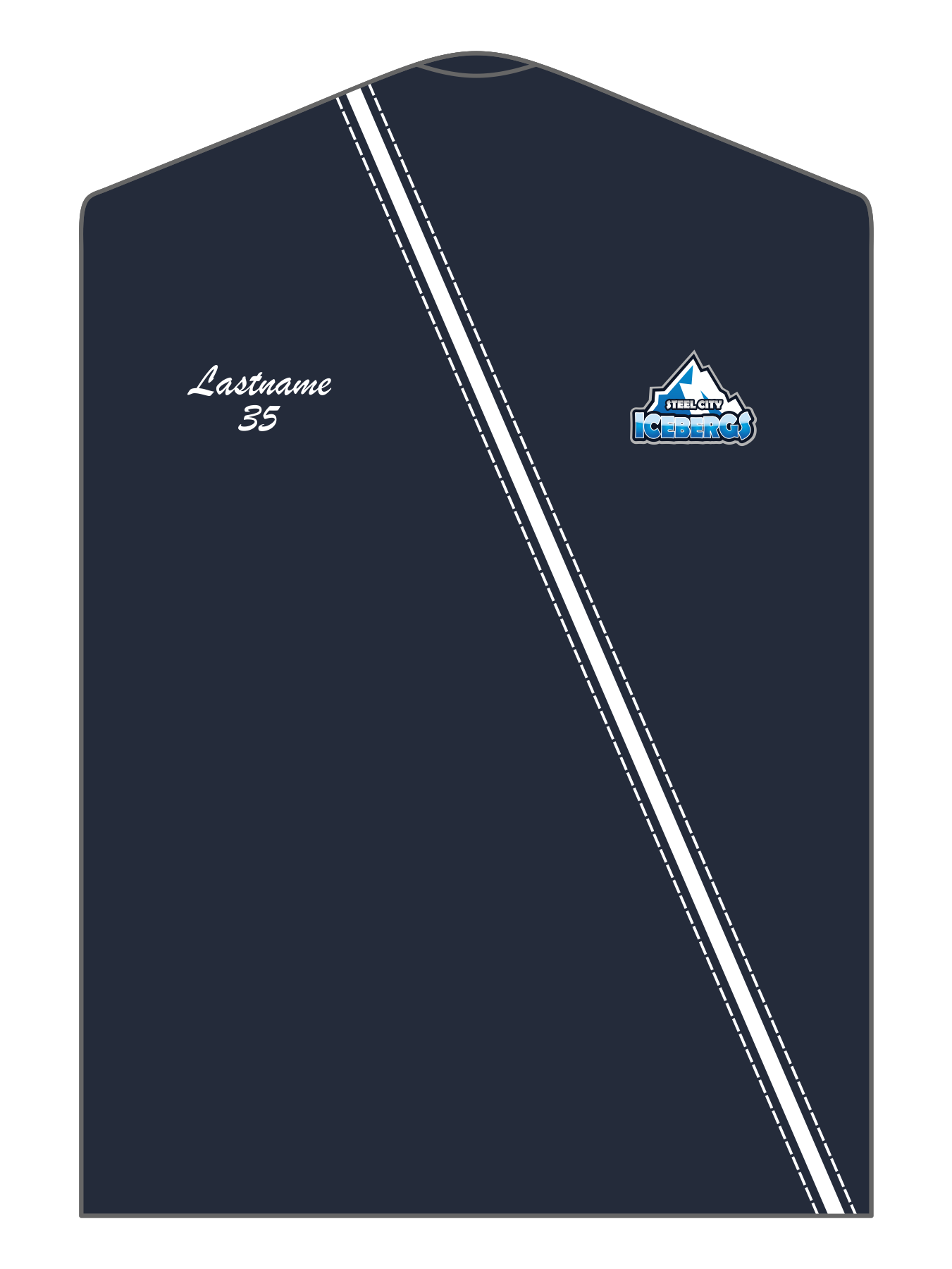 Custom Jersey Bag - Icebergs