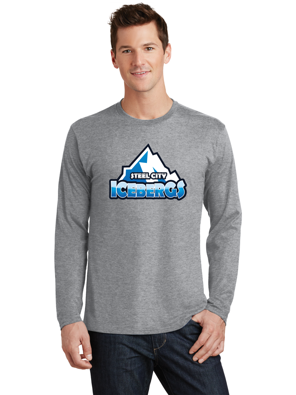 Logo LS T-Shirt - Icebergs