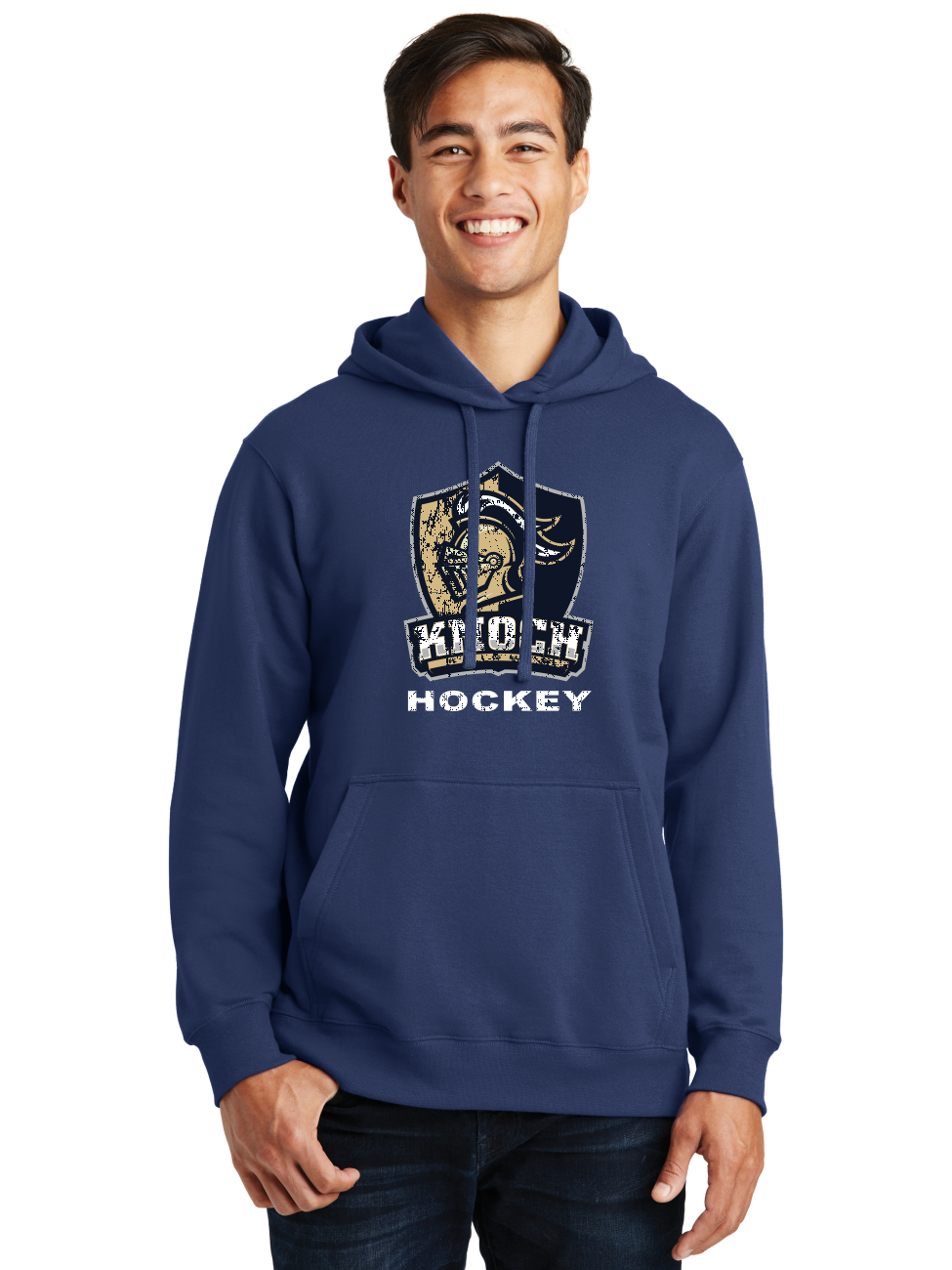 Distressed Logo Hoodie - Knoch