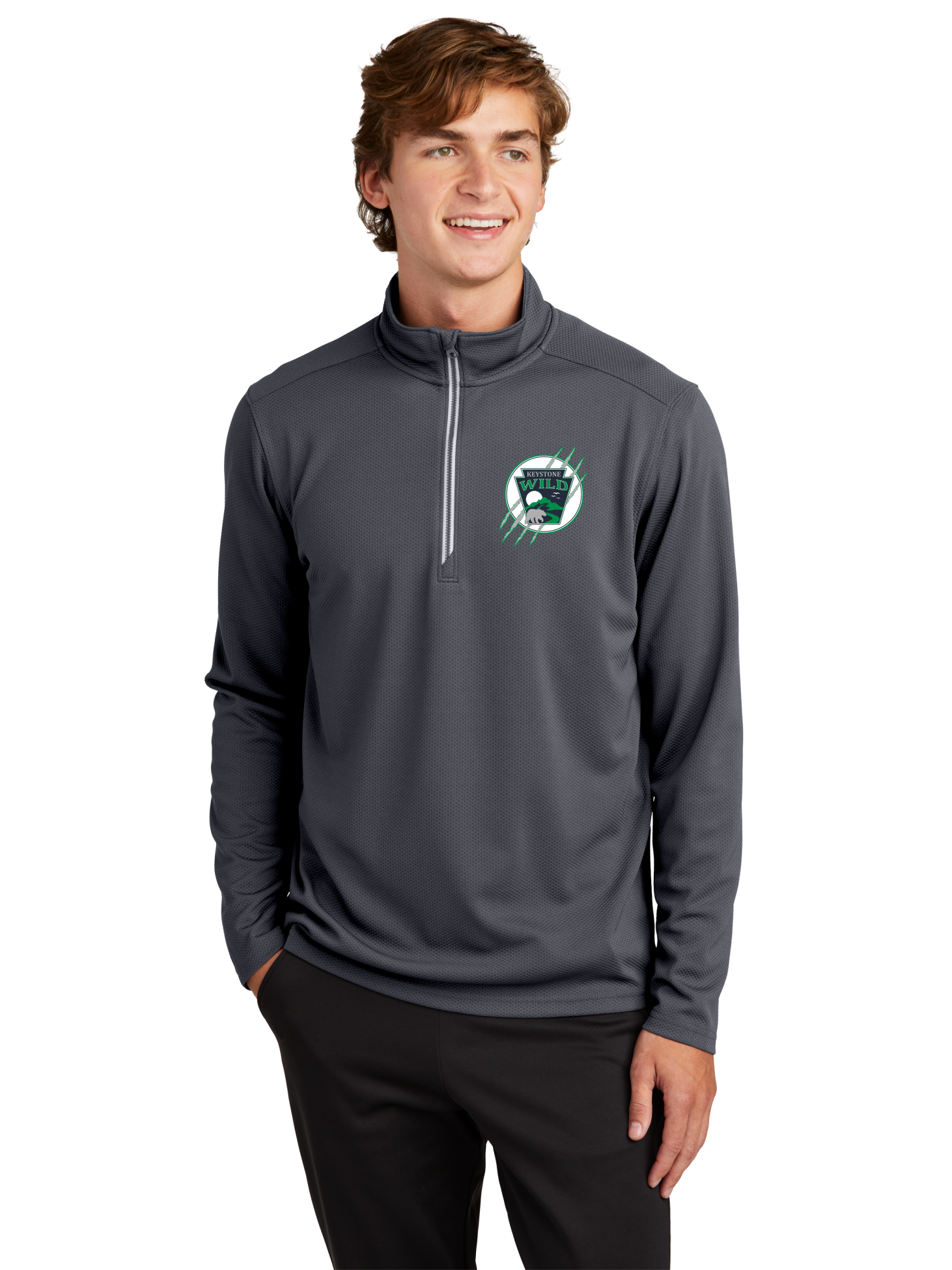 DGT Textured Quarter Zip - Keystone
