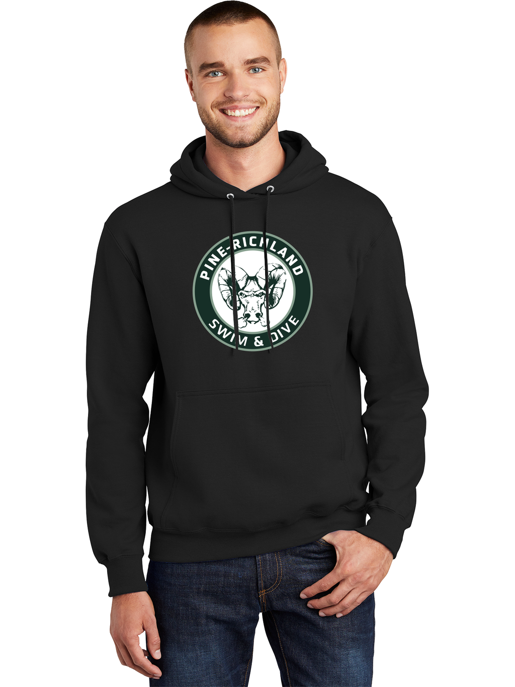 Logo Hoodie - PR Swim & Dive