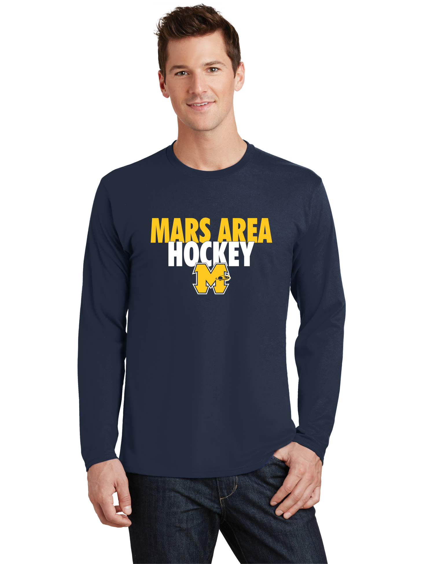 Text LS T-Shirt - Mars
