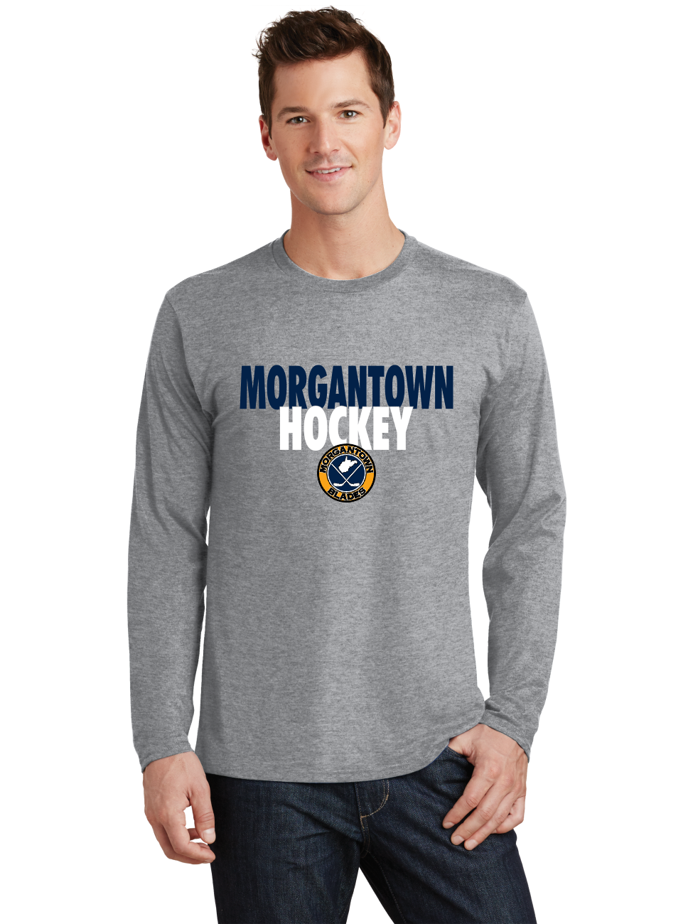 Text LS T-Shirt - Blades