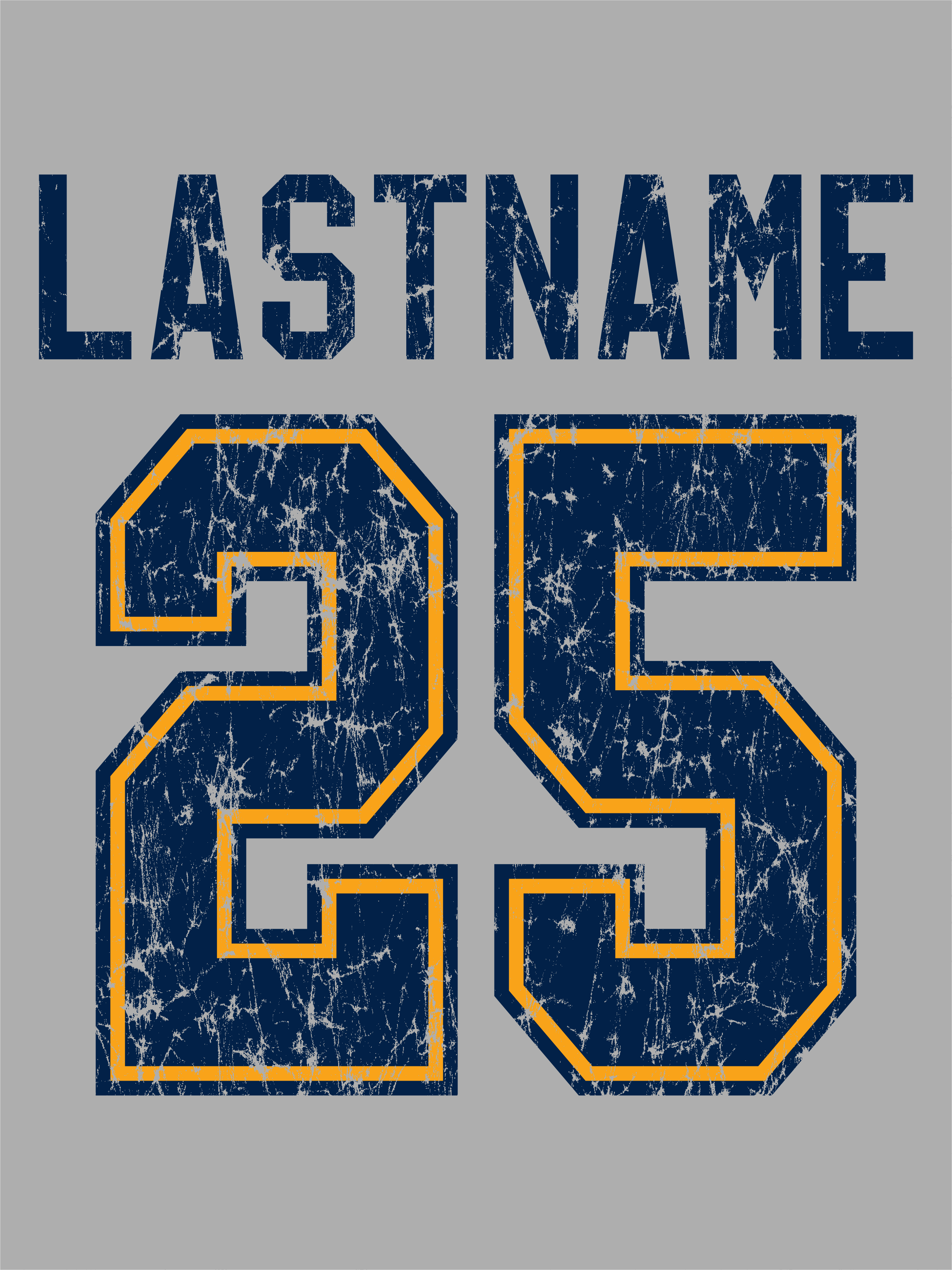 Distressed Logo T-Shirt - Blades