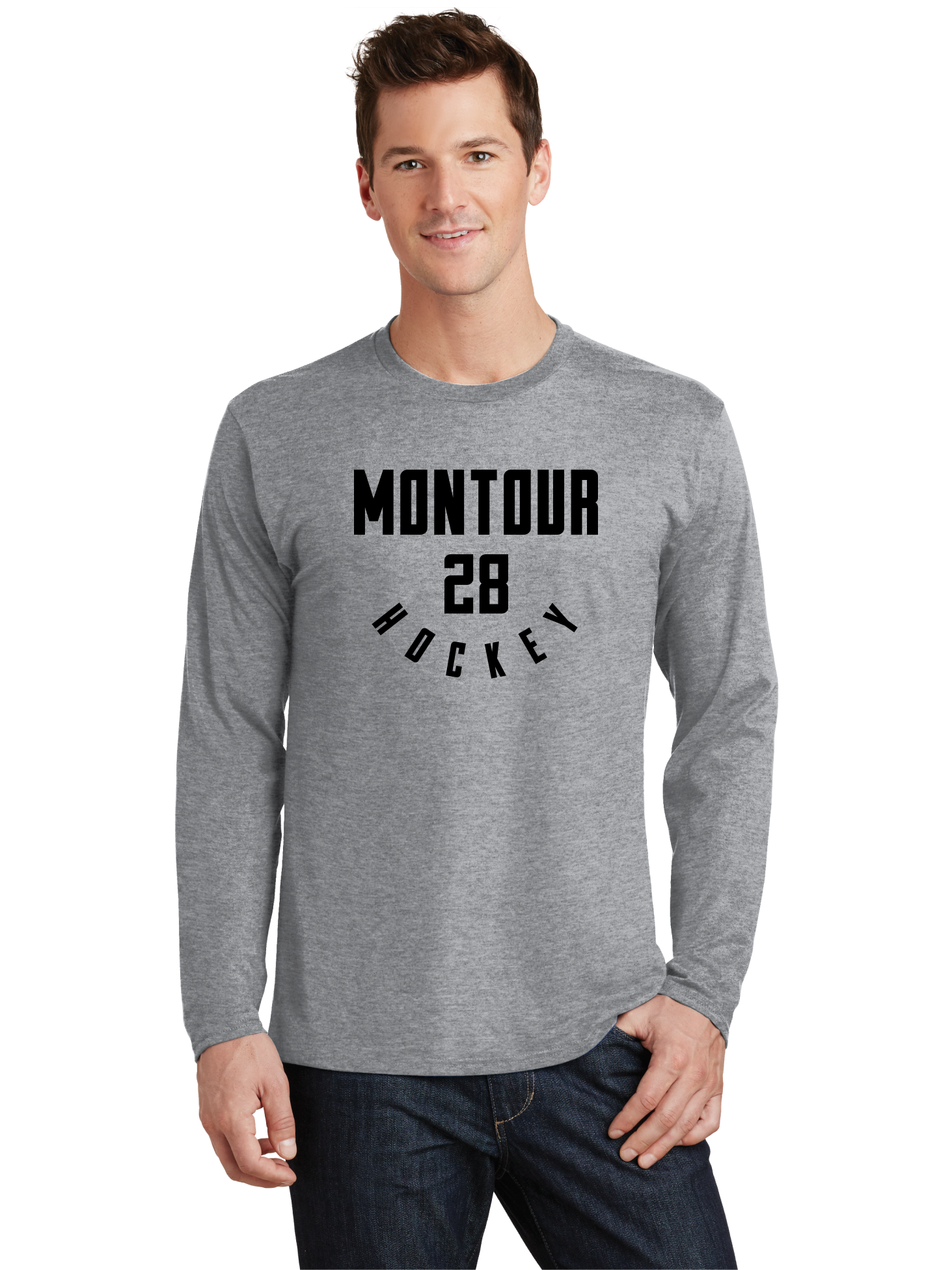 Player # LS T-Shirt - Montour
