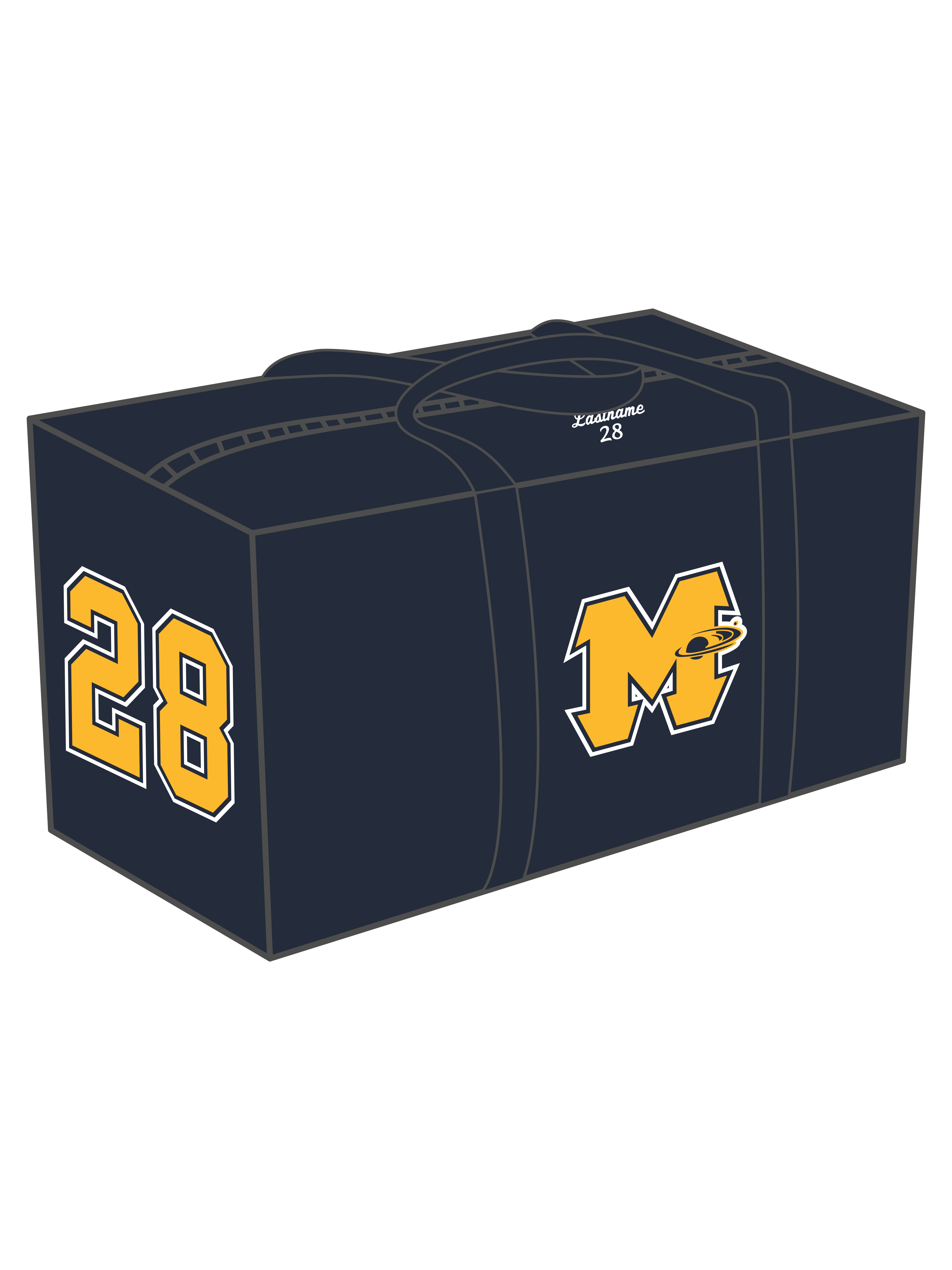 Canvas Hockey Bag - Mars